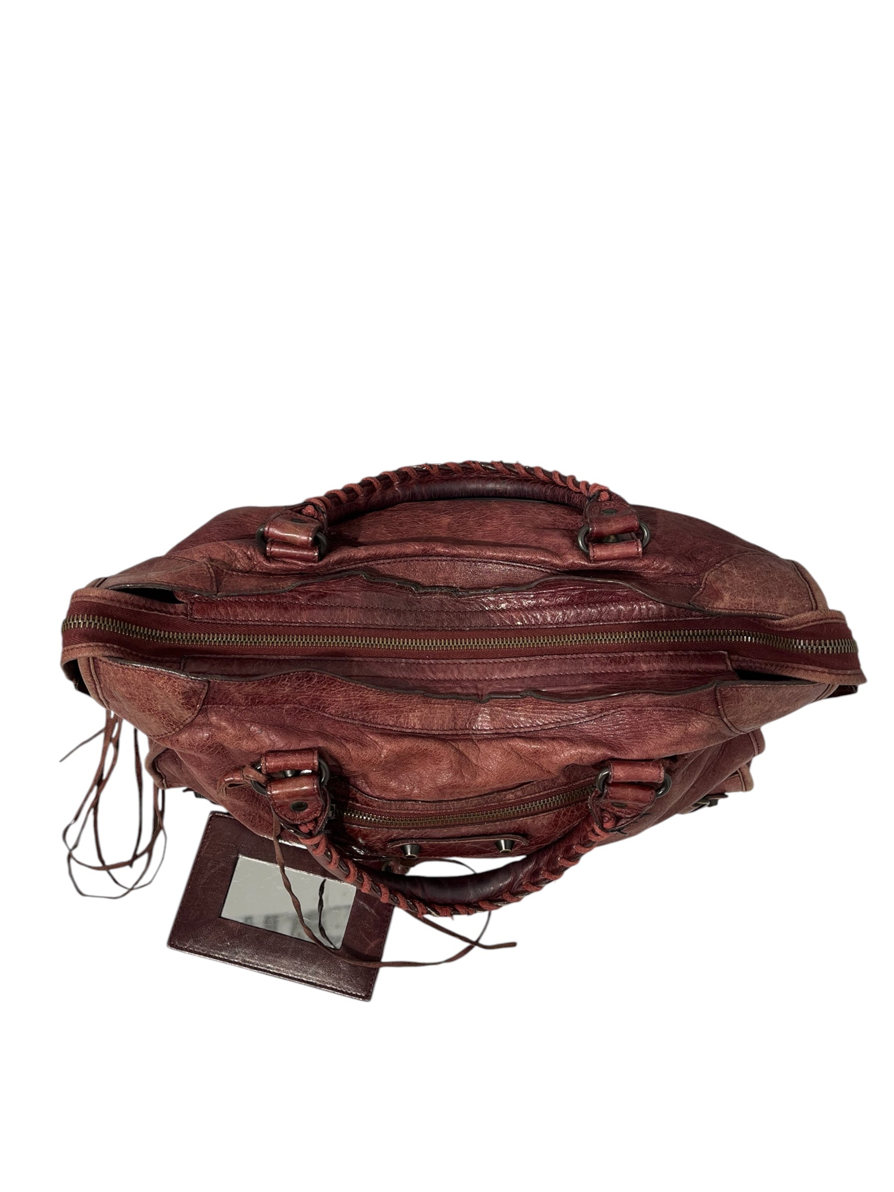 BALENCIAGA/Bag/Leather/BRD/MEDIUM LE CITY BAG view 7