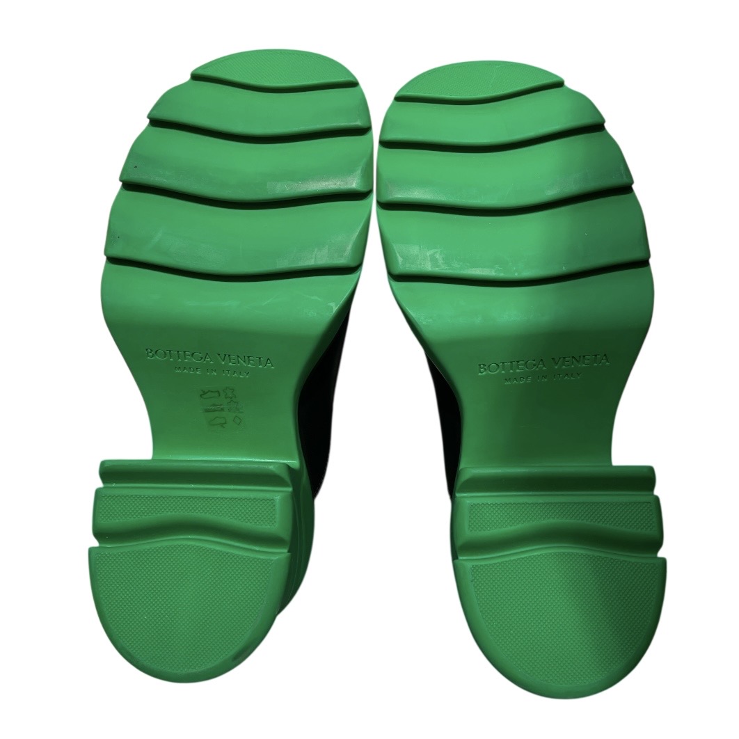 BOTTEGA VENETA/Shoes/EU 38/BLK/Flash mule green sole view 4