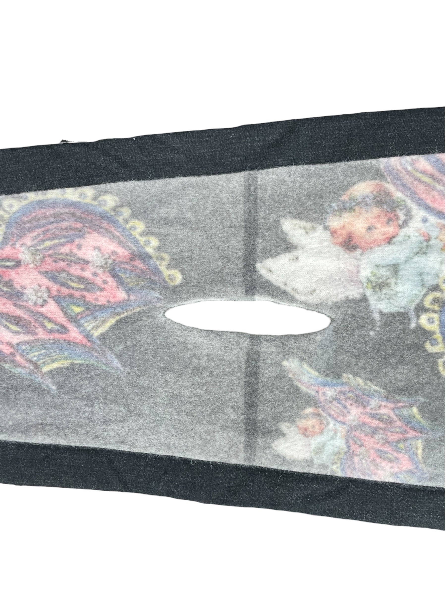 Kiko Kostadinov/Scarf/All Over Print/Wool/GRY/ view 5
