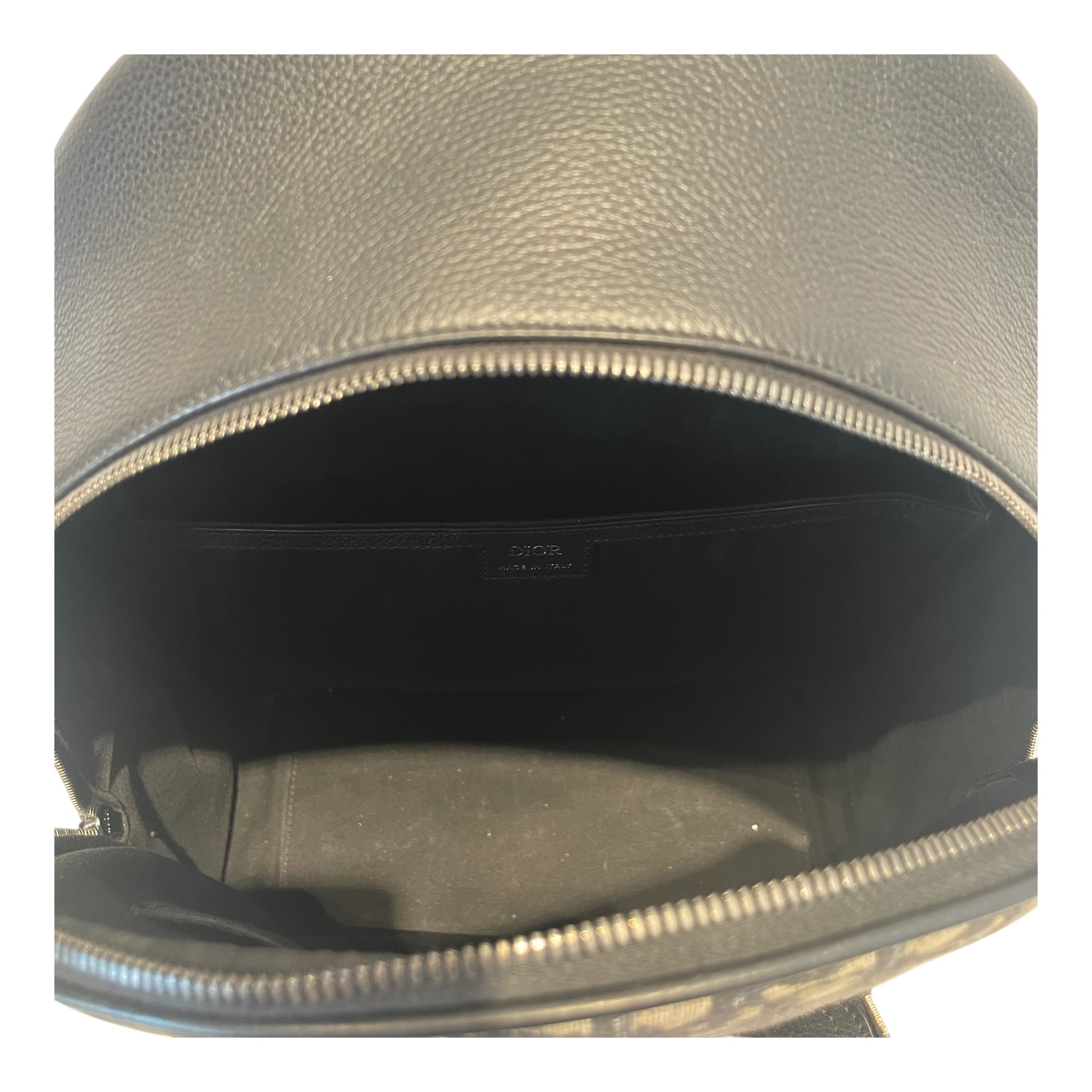 Christian Dior/Backpack/Monogram/Leather/MLT/Dior Saddle Zip Backpack view 5