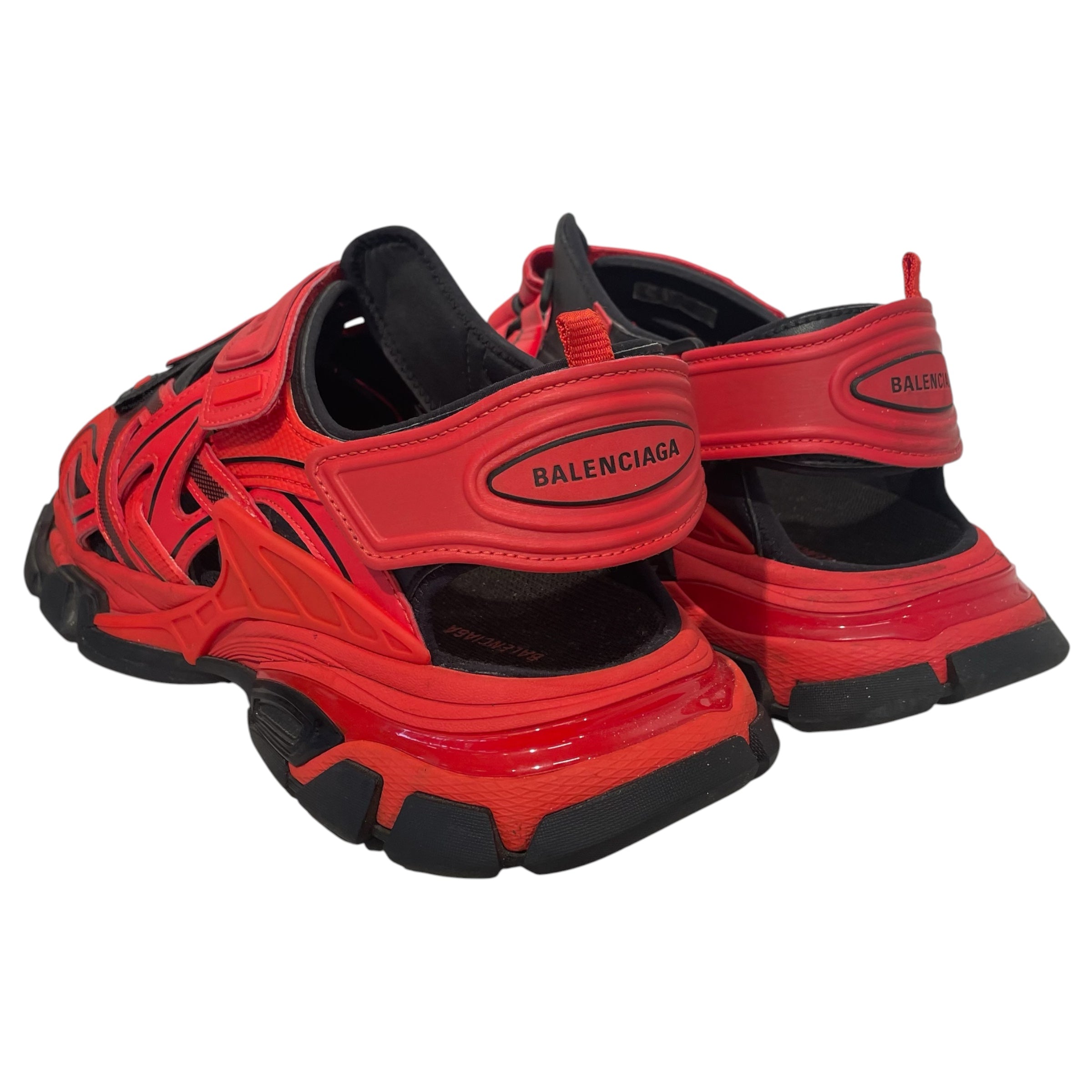 BALENCIAGA/Sandals/US 12/Leather/RED/ view 2