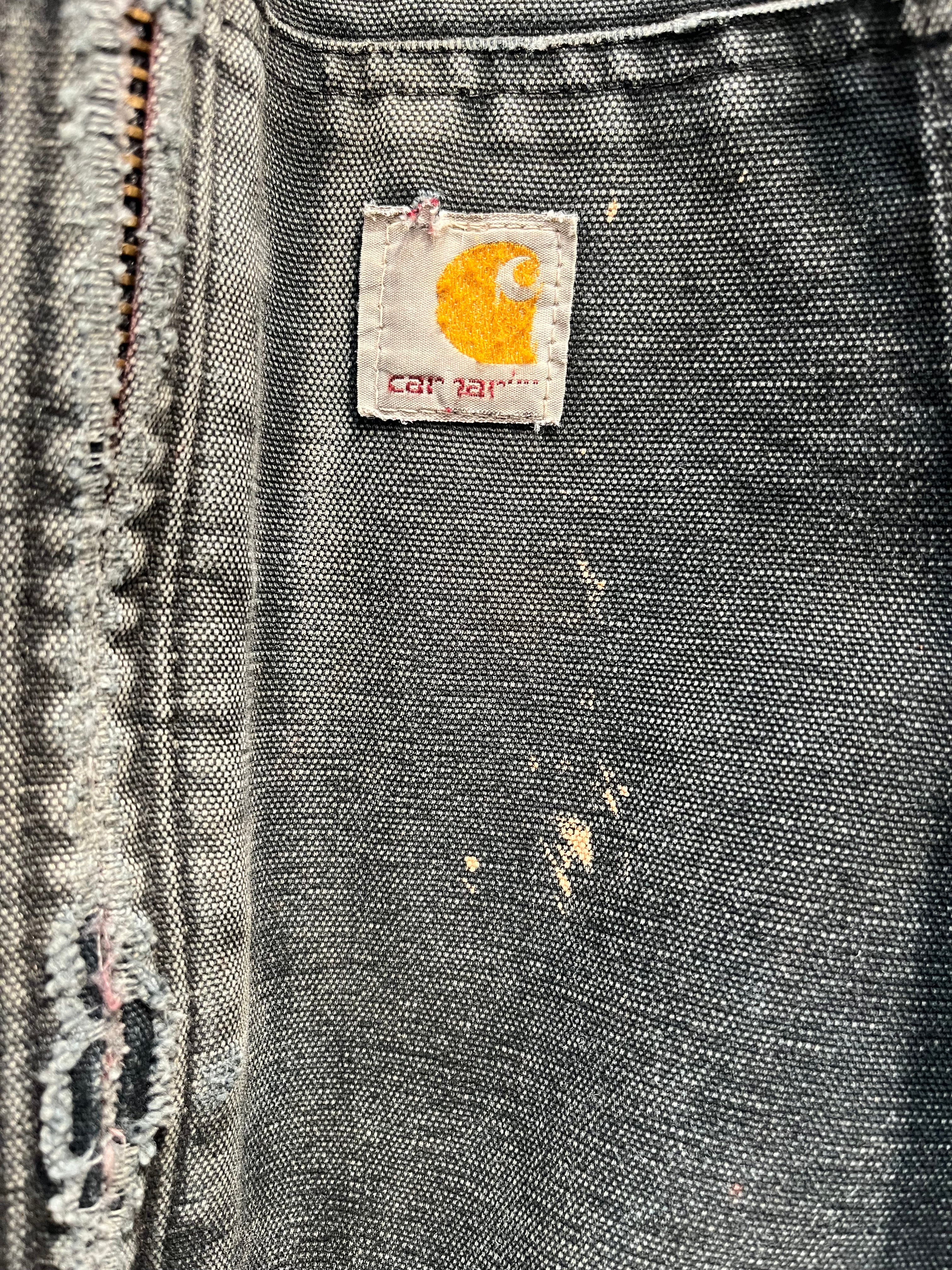 Carhartt/Denim Jkt/XXL/Cotton/BLK/FADED DISTRESSEDD view 3