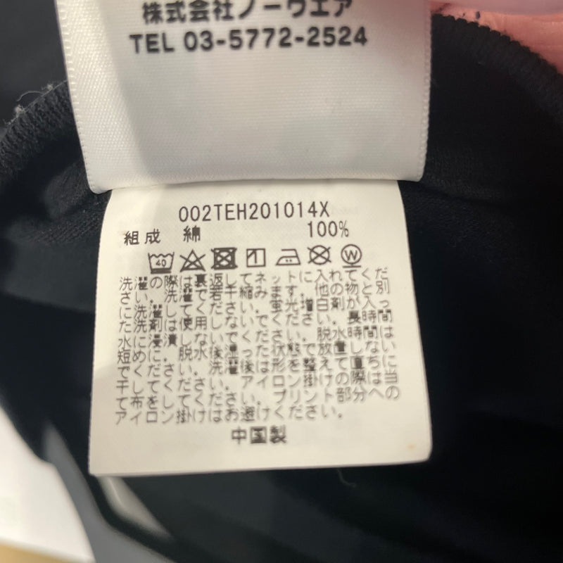 A BATHING APE/T-Shirt/XXL/Cotton/BLK/Graphic/A BATHING APE HOODED  MILO TEE