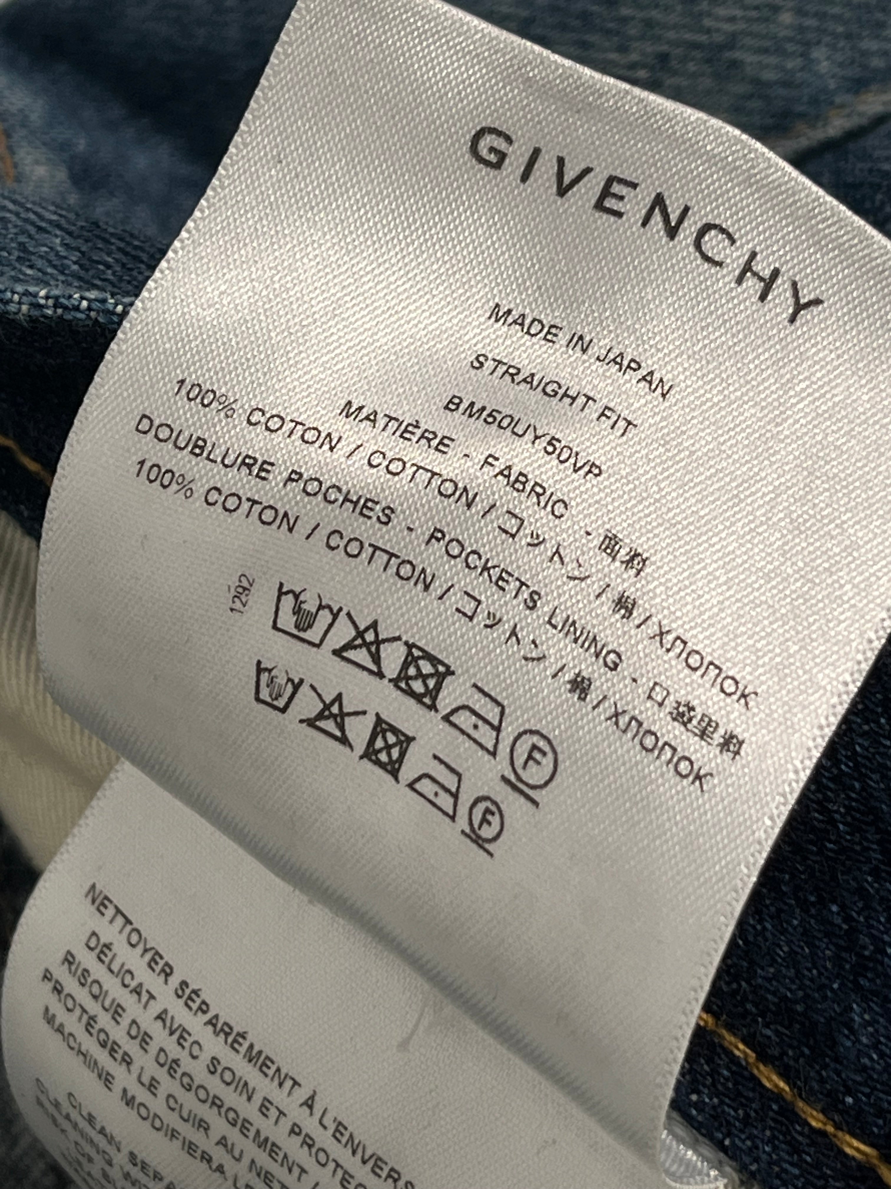 GIVENCHY/Straight Pants/33/Denim/IDG/bm50uy50vp view 4