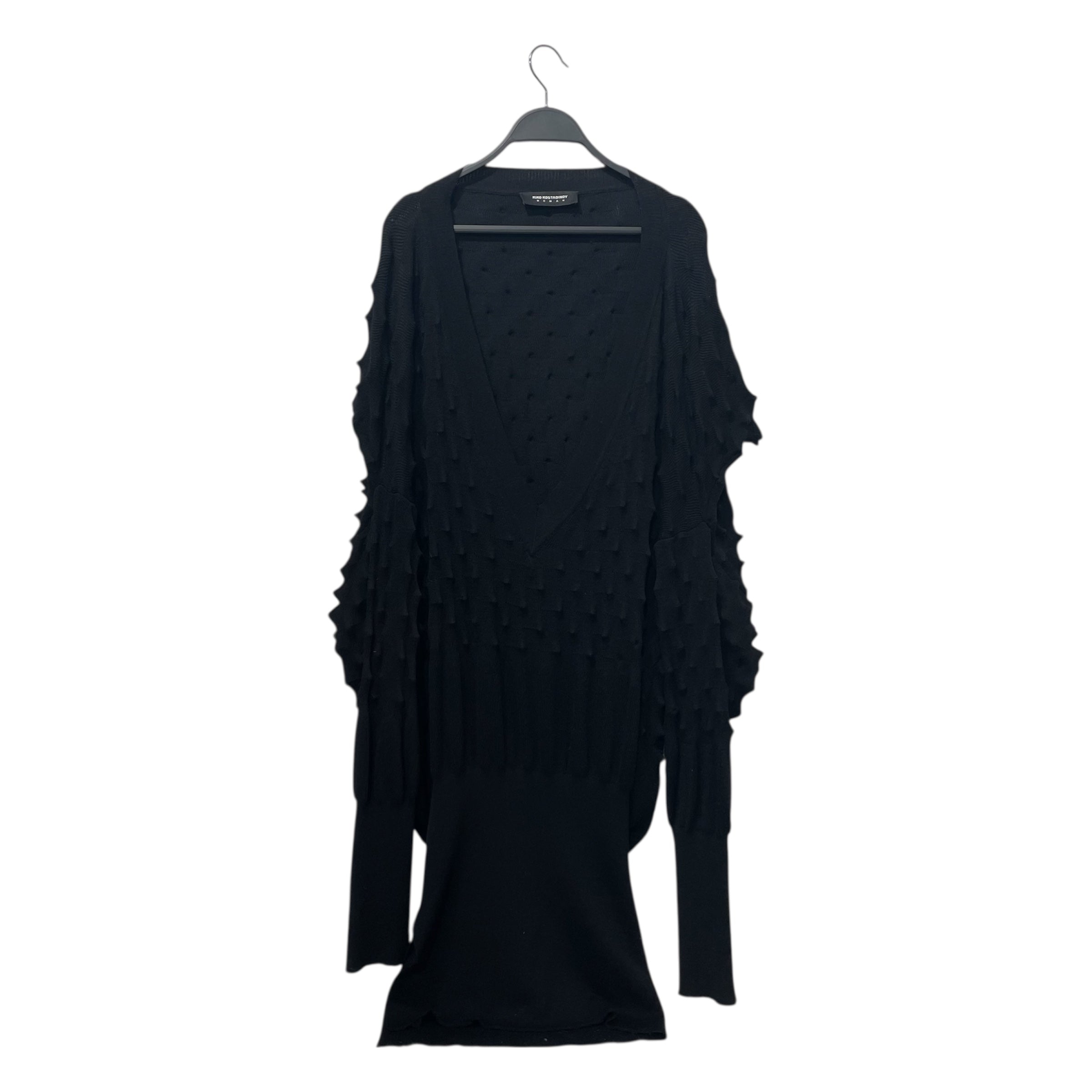 Kiko Kostadinov/Sweater/36/Wool/BLK/SPIKE KNIT view 2