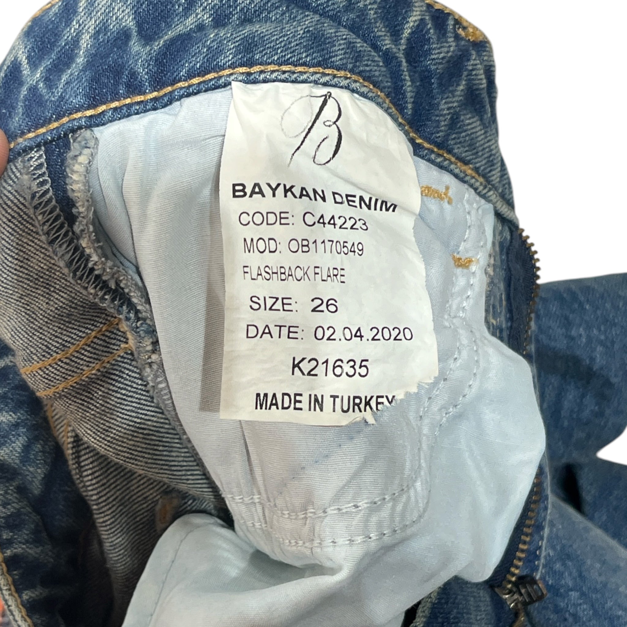 Free People/Bootcut Pants/26/Denim/IDG/CORDUROY PATCHWORK view 3