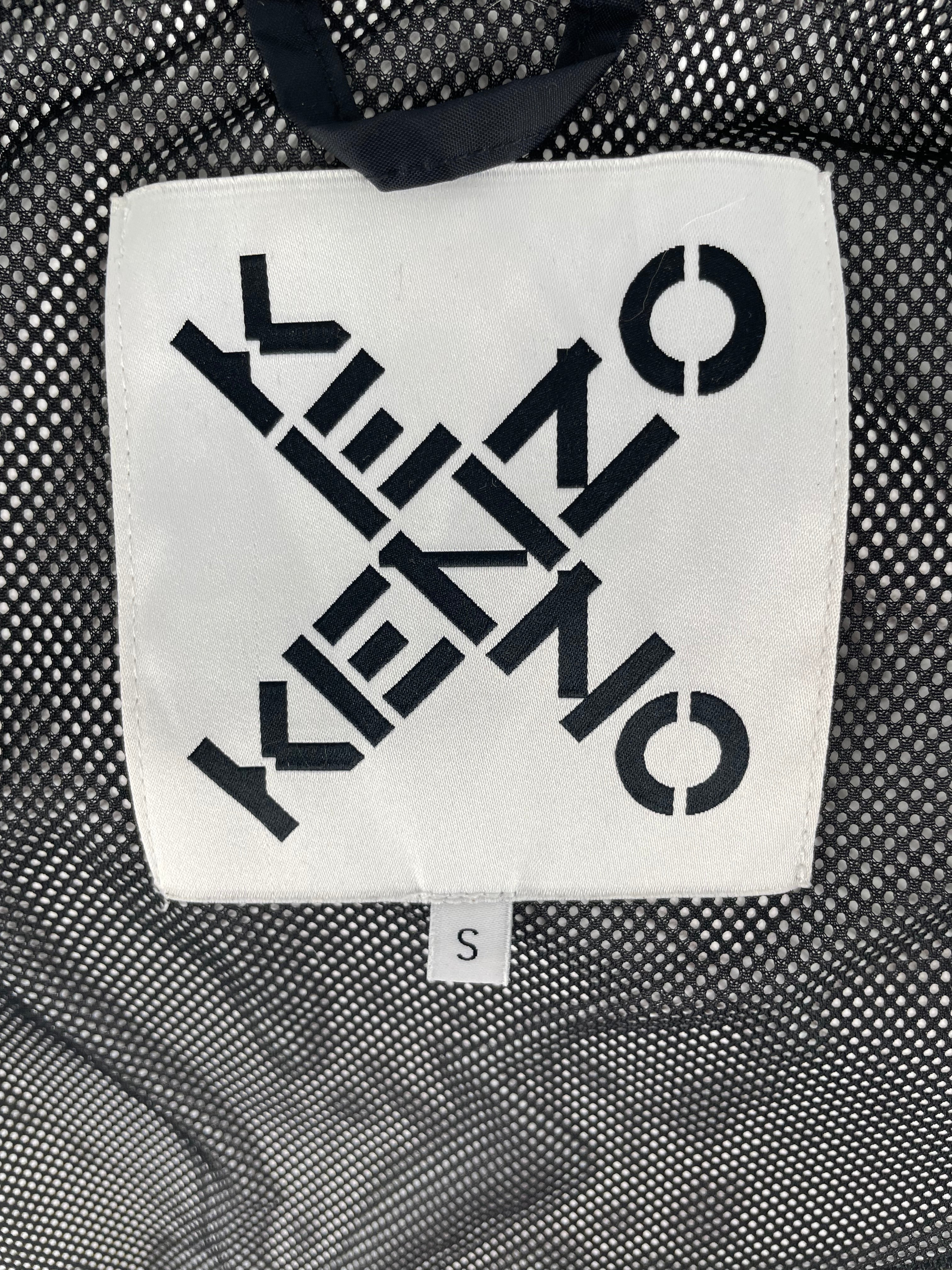 KENZO/Jacket/S/Nylon/BLK/LAYERED VEST PARKA view 3