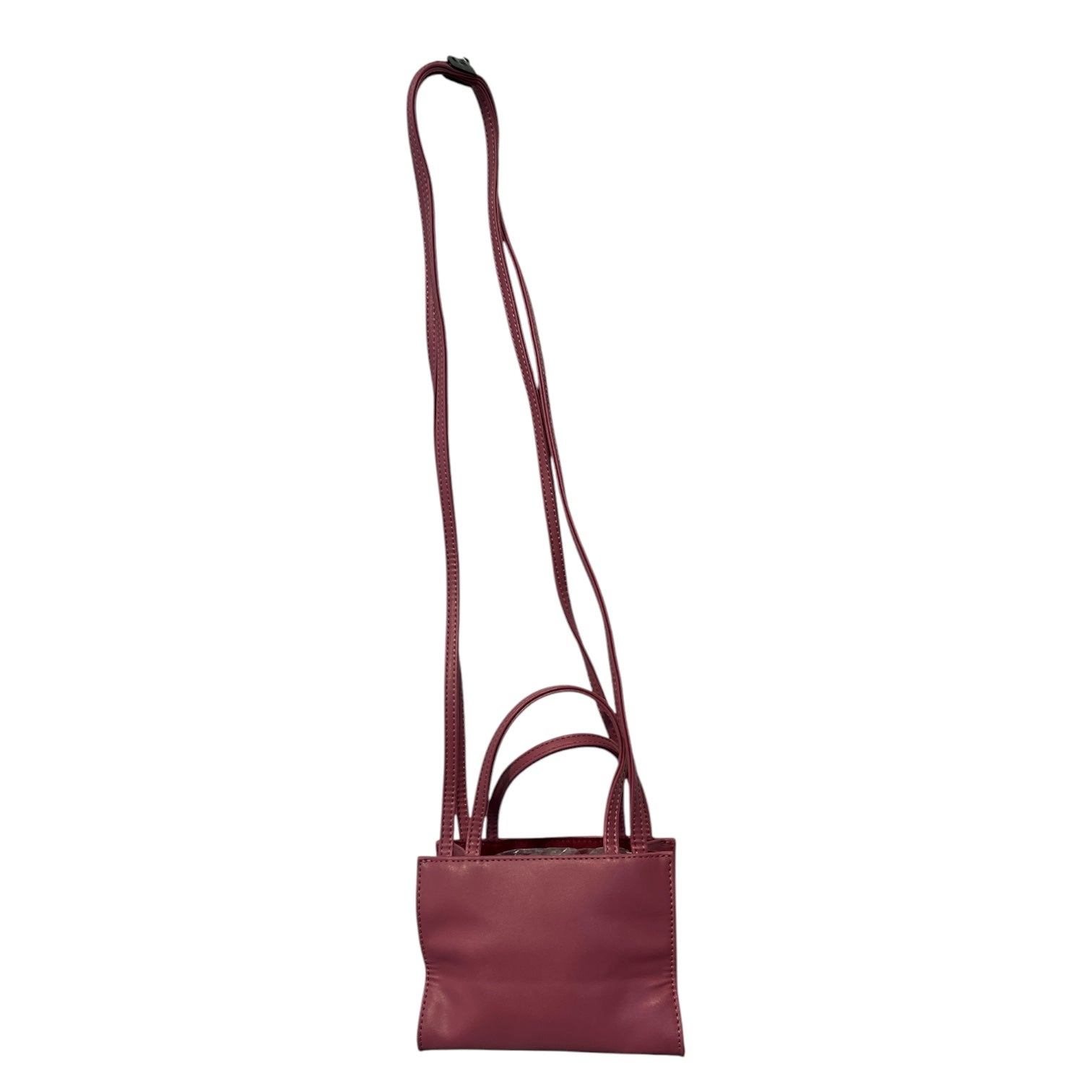 Telfar/Tote Bag/Leather/PNK/MINI TELFAR TOTE view 2