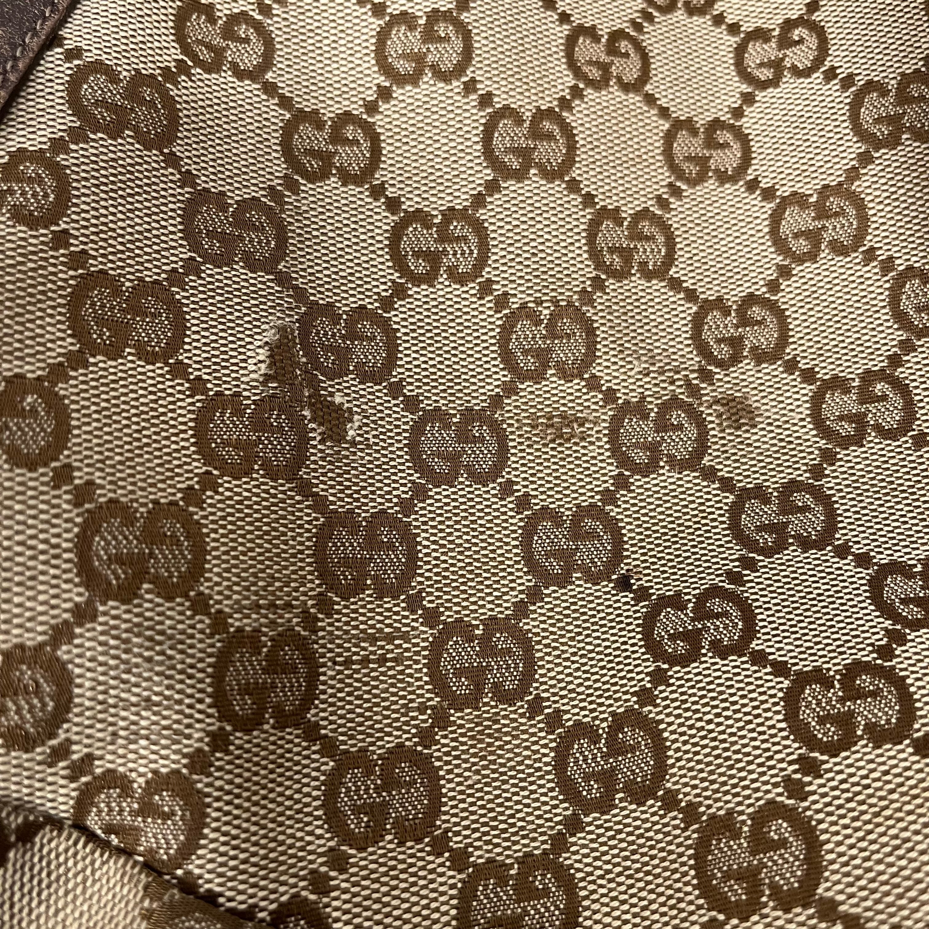 GUCCI/Hand Bag/Monogram/Cotton/BEG/ABBEY view 9