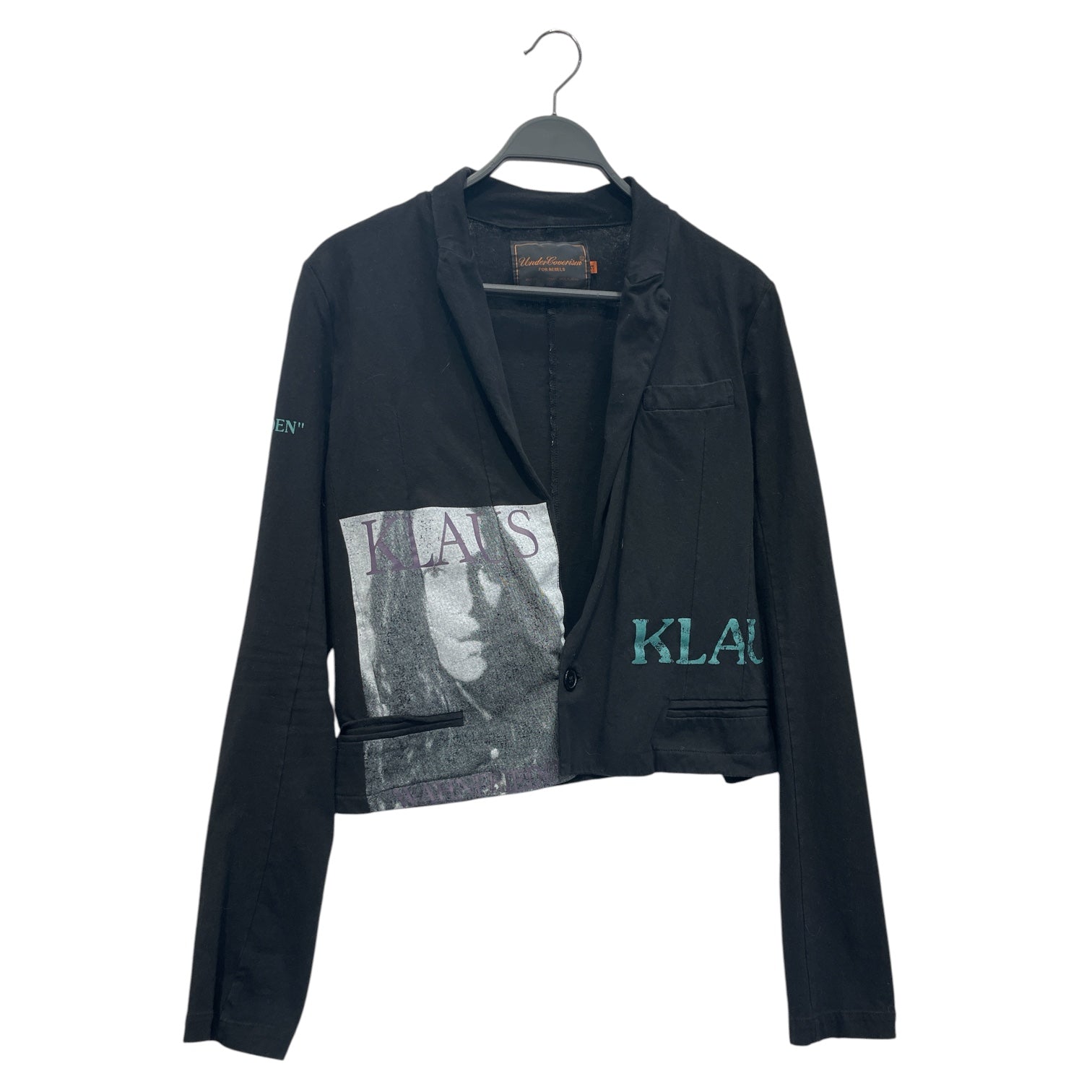 UNDERCOVER/Tailored Jkt/3/Cotton/BLK/Graphic/SS06 "T" KLAUS view 1