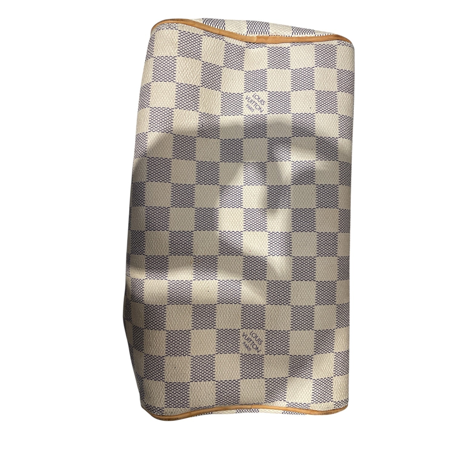 LOUIS VUITTON/Hand Bag/All Over Print/Leather/MLT/Damier Azur Speedy 25 As is view 4
