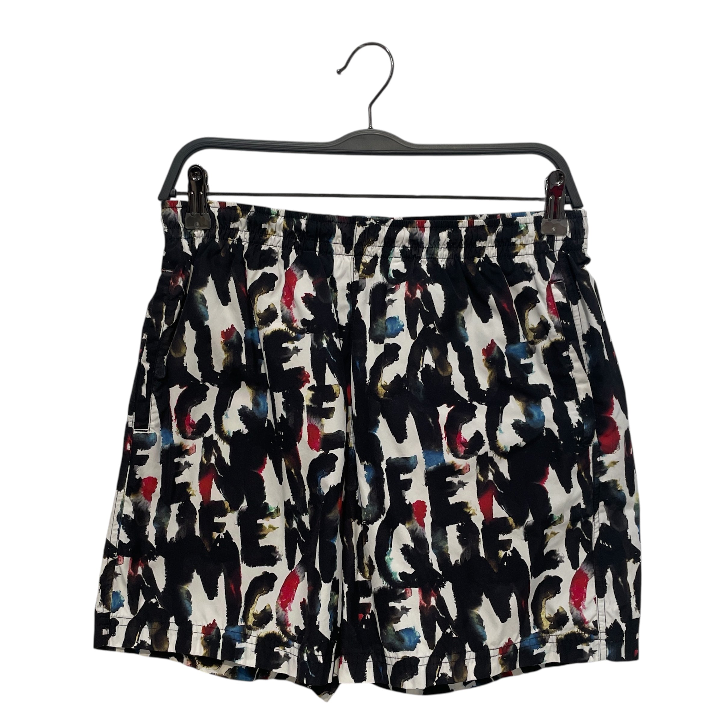 Alexander McQueen/Shorts/S/Polyester/MLT/Graphic/Graffiti Print Swim view 1