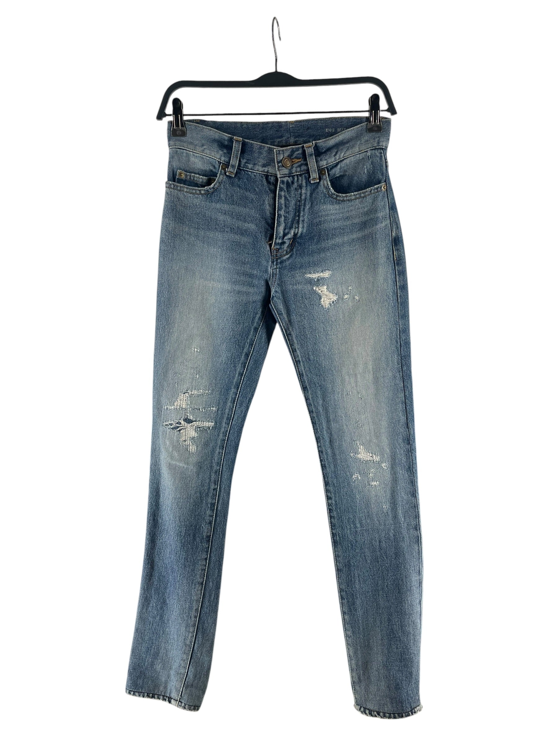 SAINT LAURENT/Skinny Pants/26/Denim/BLU/Button Fly/UP53 2016 00879 D02 M/SK-LW view 1