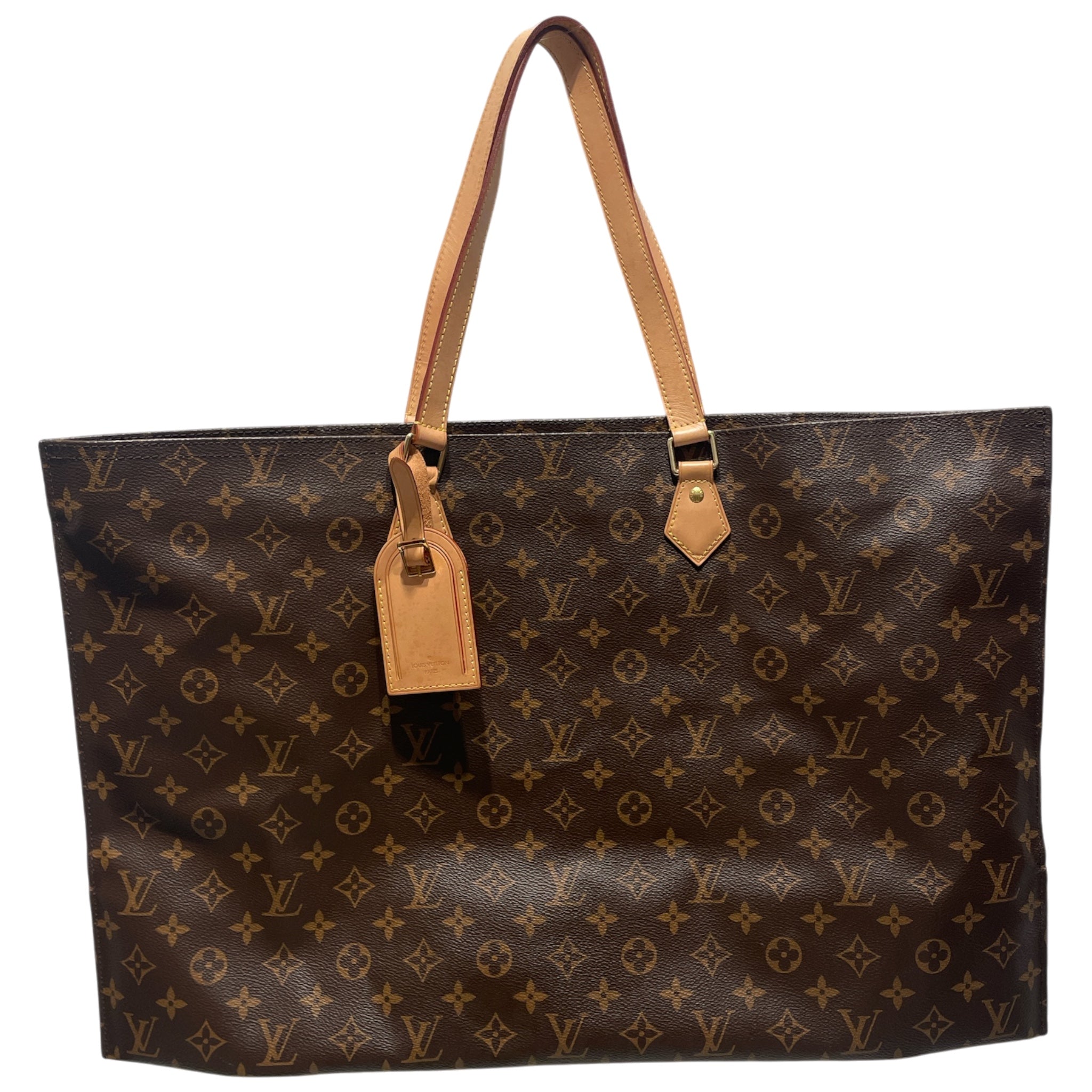 LOUIS VUITTON/Hand Bag/Monogram/Leather/BRW/All-In PM view 1