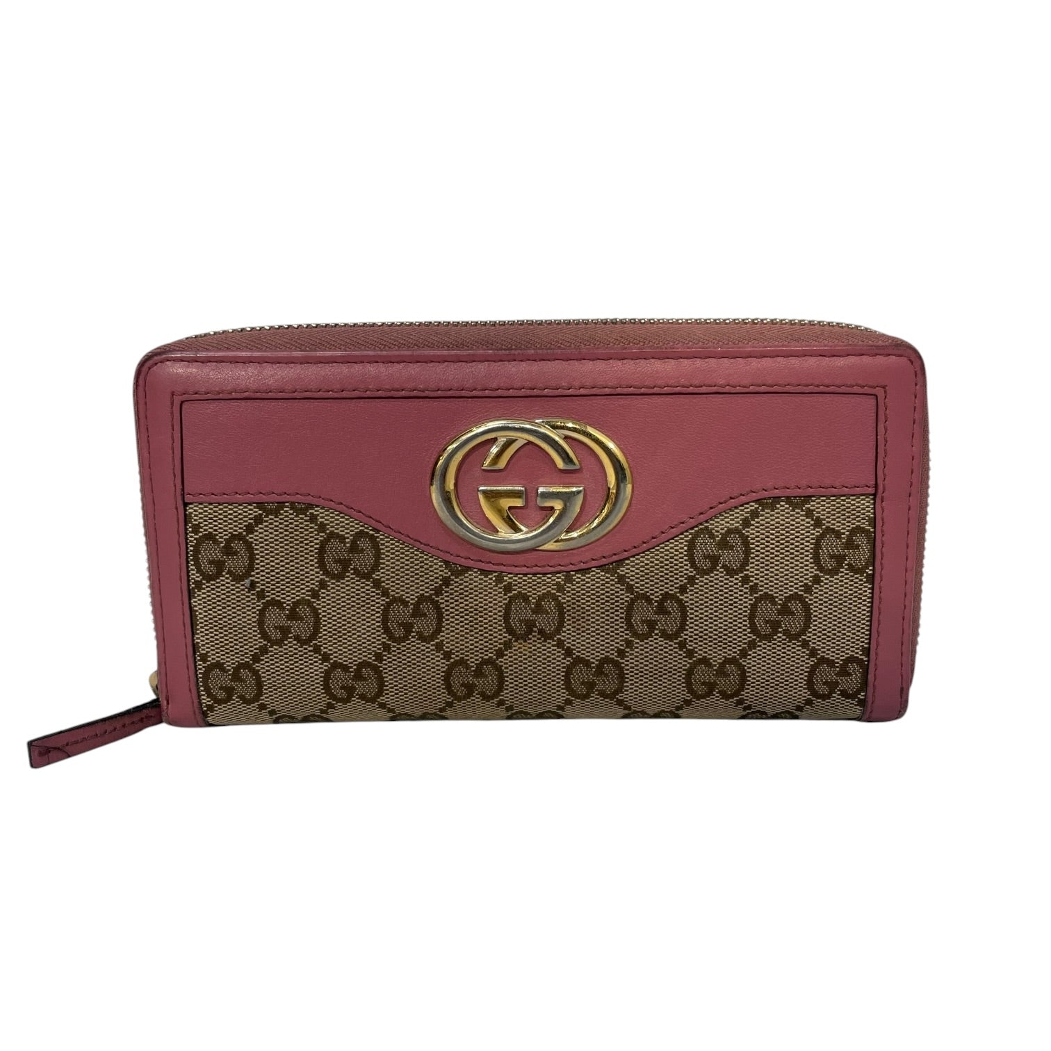 GUCCI/Long Wallet/Monogram/Leather/MLT/L's/Sign canvas print view 1