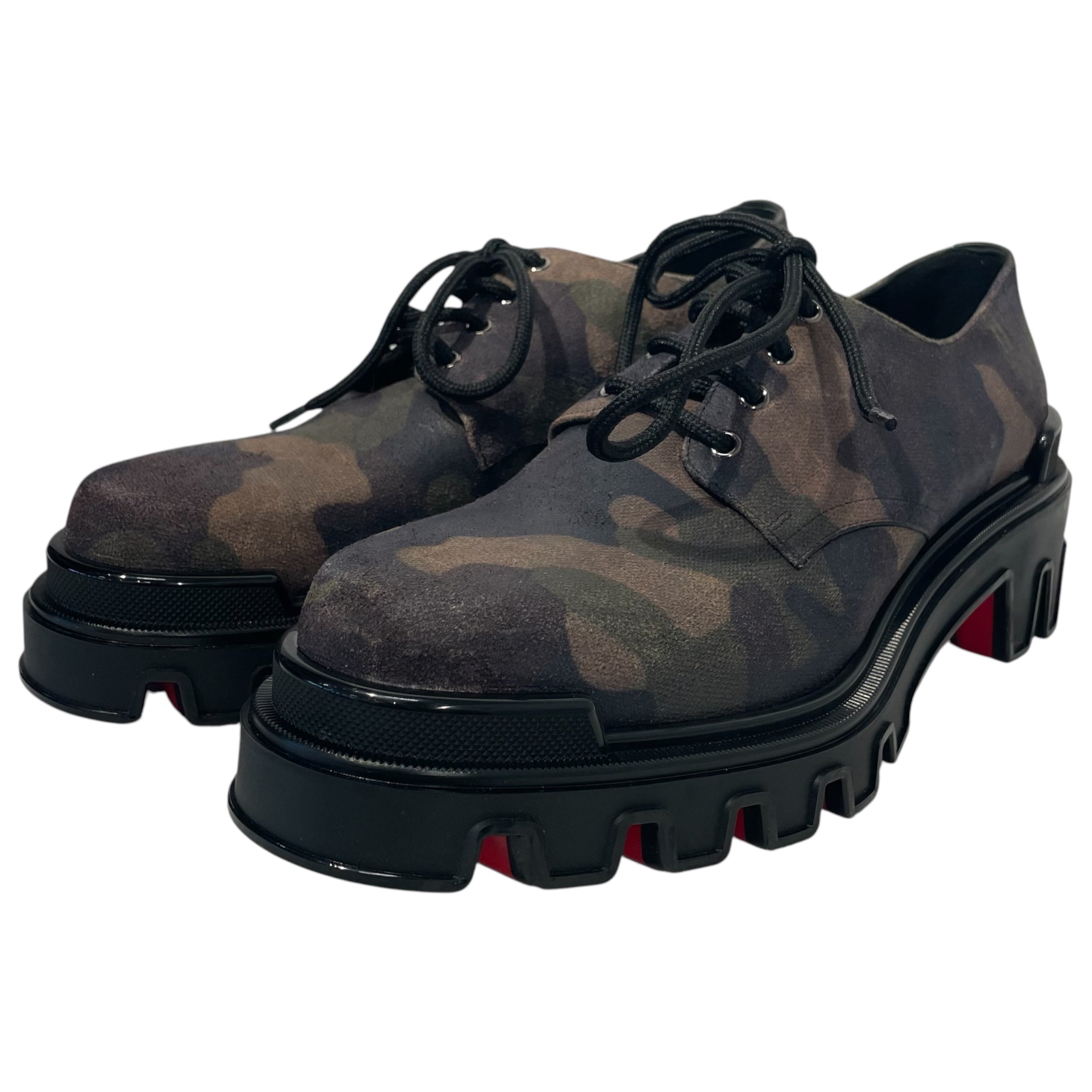 Christian Louboutin/Shoes/EU 42/Camouflage/Cotton/GRN/ view 1