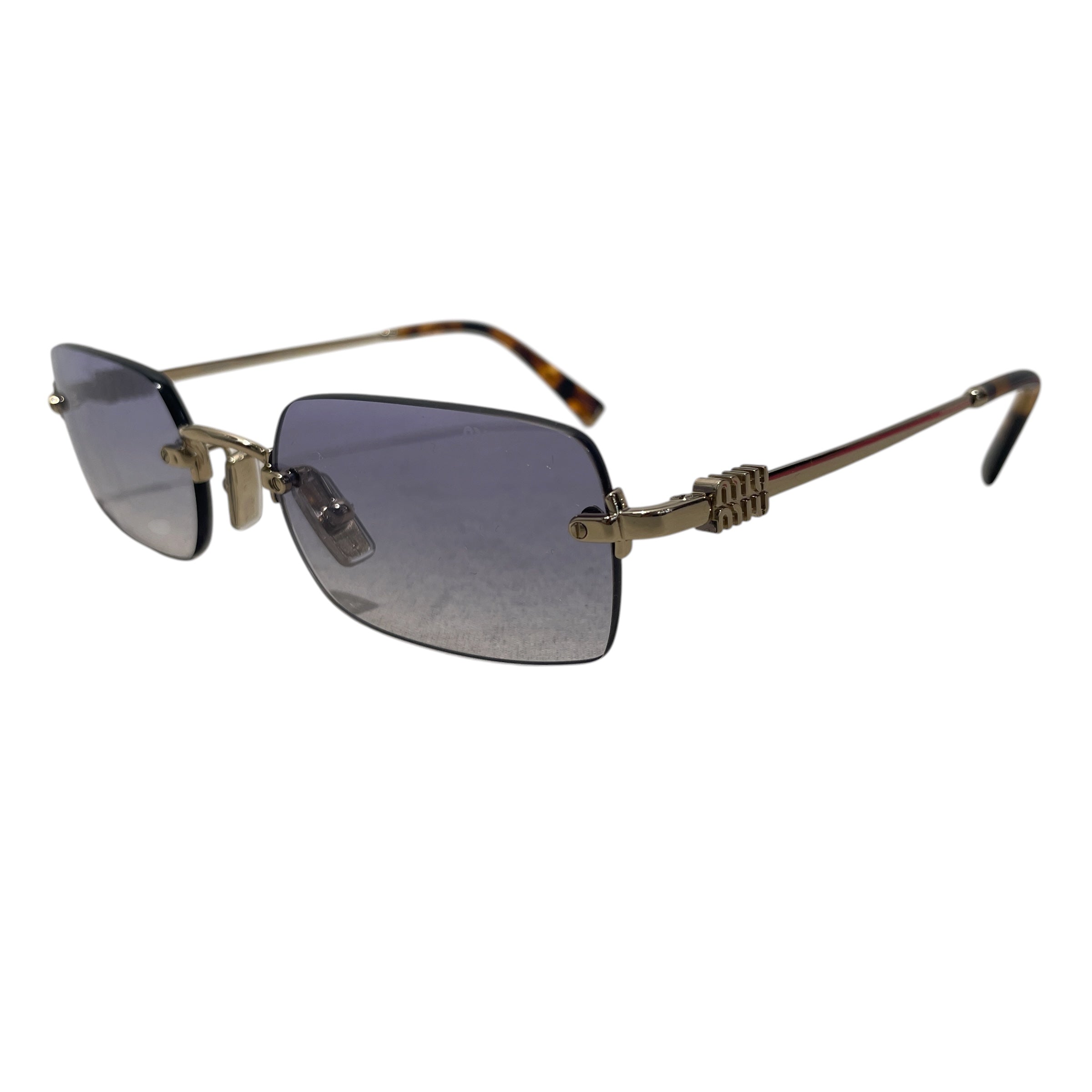 MIU MIU/Sunglasses/Celluloid/BLK/L's/ view 2