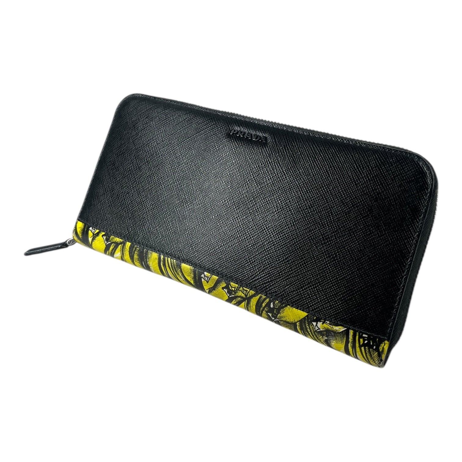PRADA/Long Wallet/Polyester/BLK/62 view 1