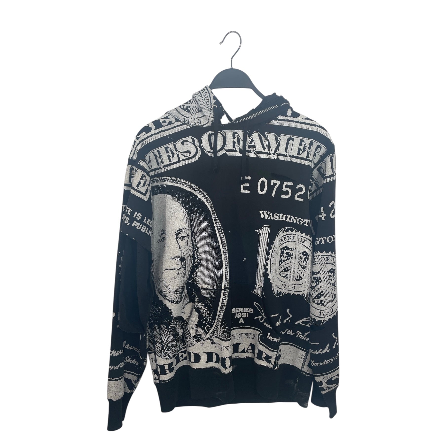 Supreme/Hoodie/L/All Over Print/Cotton/BLK/$ view 1