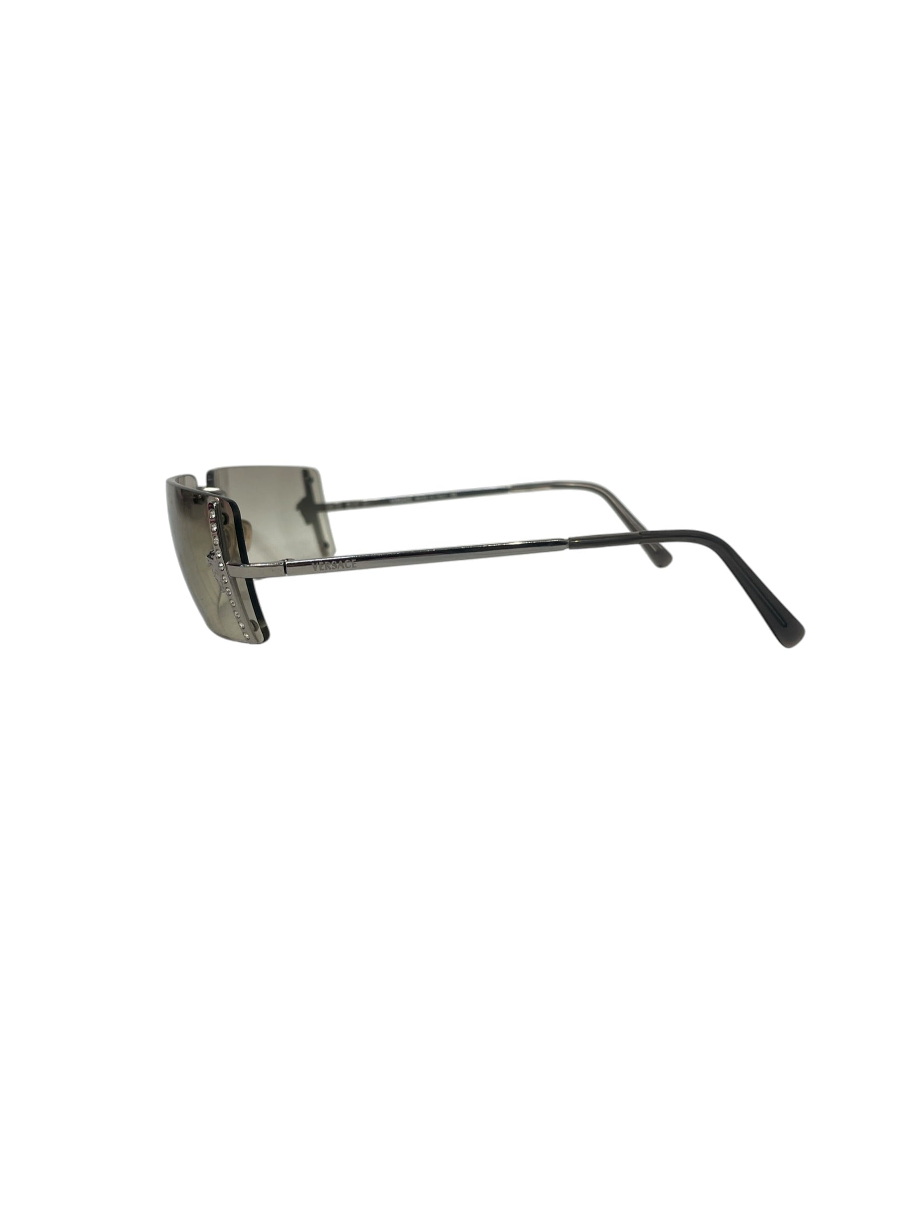 VERSACE/Sunglasses/Plastic/GLD/Rimless/L's/Vintage view 2
