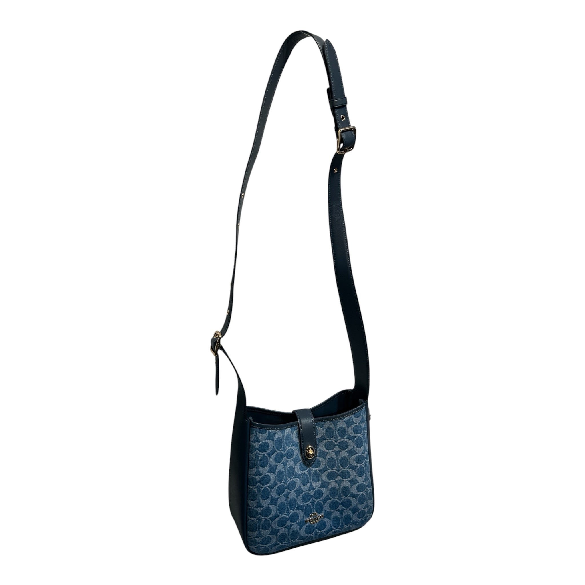 COACH/Cross Body Bag/Leather/BLU/DENIM HARDLEY CONVERTIBLE view 7