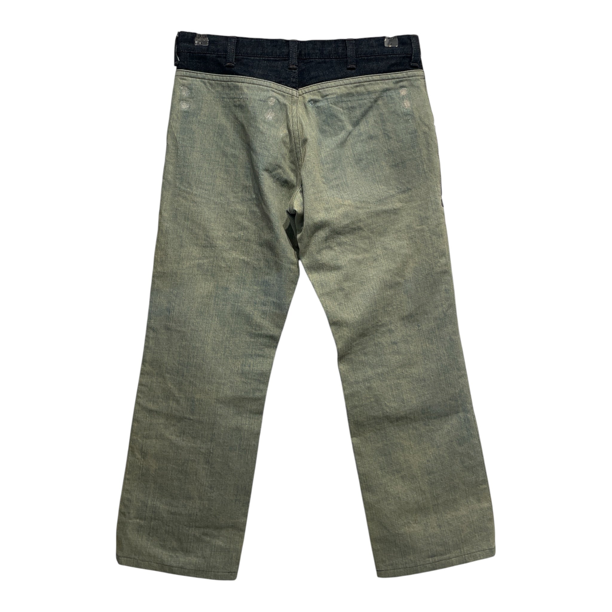 NUMBER (N)INE/Straight Pants/3/Denim/BLU/FW2001 FRONT DENIM POCKET view 2