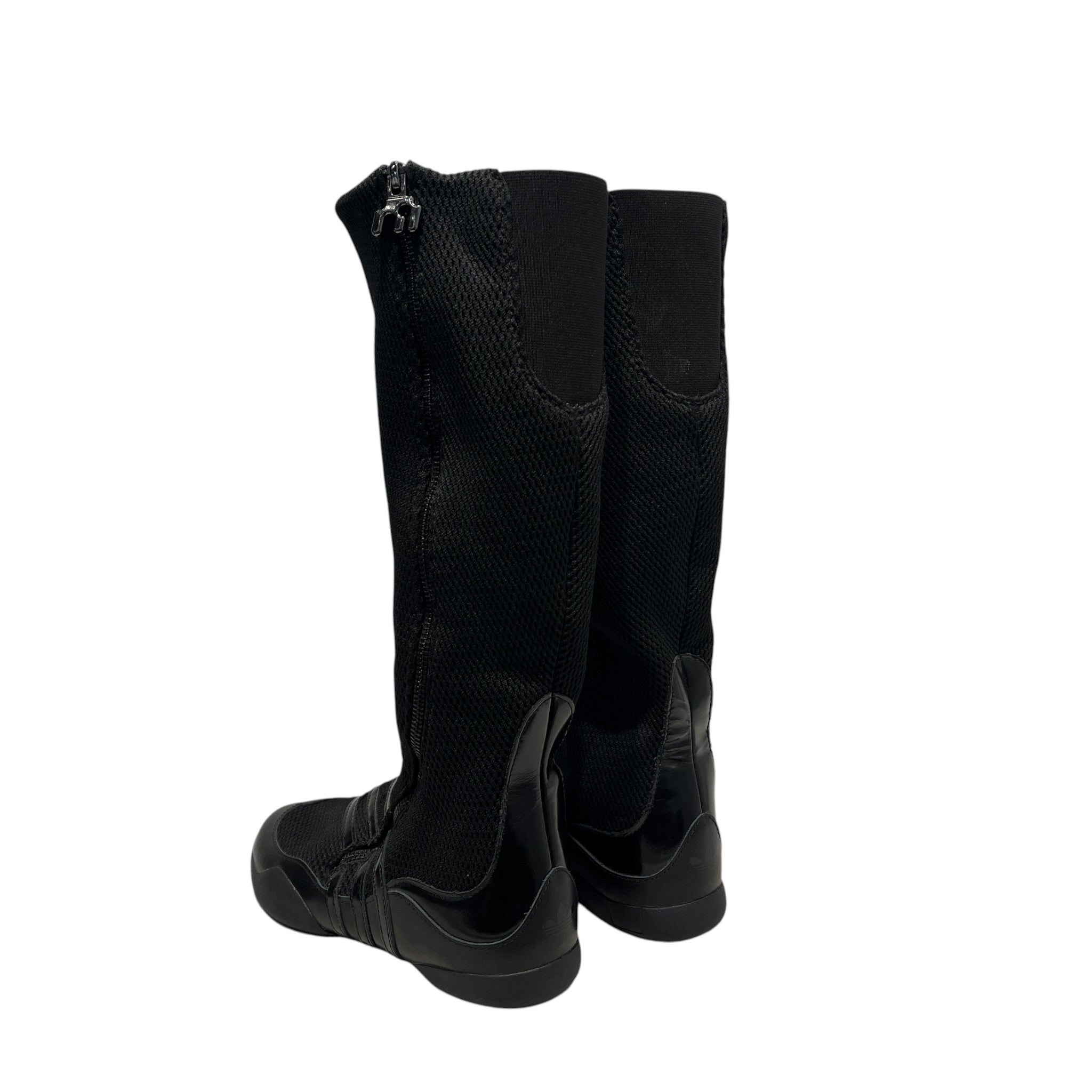adidas/miaou/Boots/US 6/Nylon/BLK/zip up boot view 2
