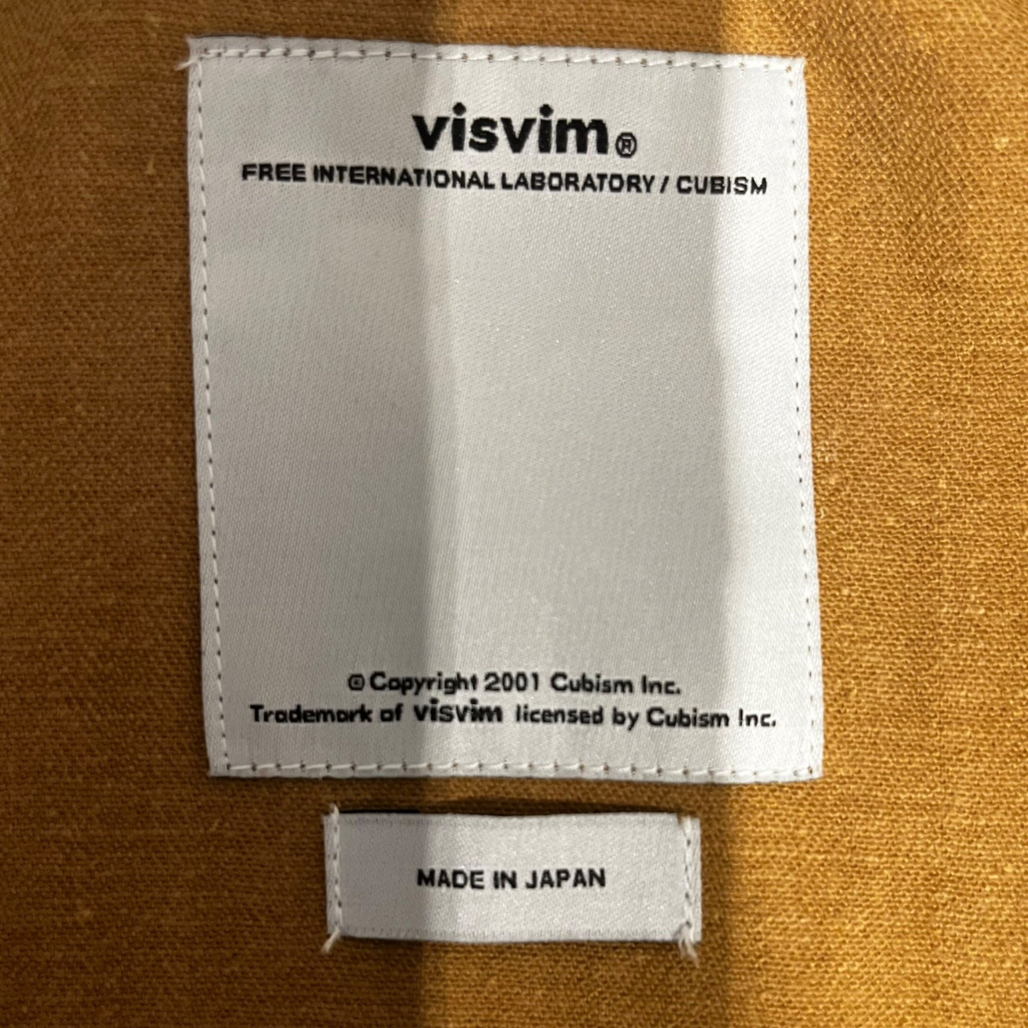 visvim/LS Shirt/2/Cotton/BEG/Herringbone Shacket view 3