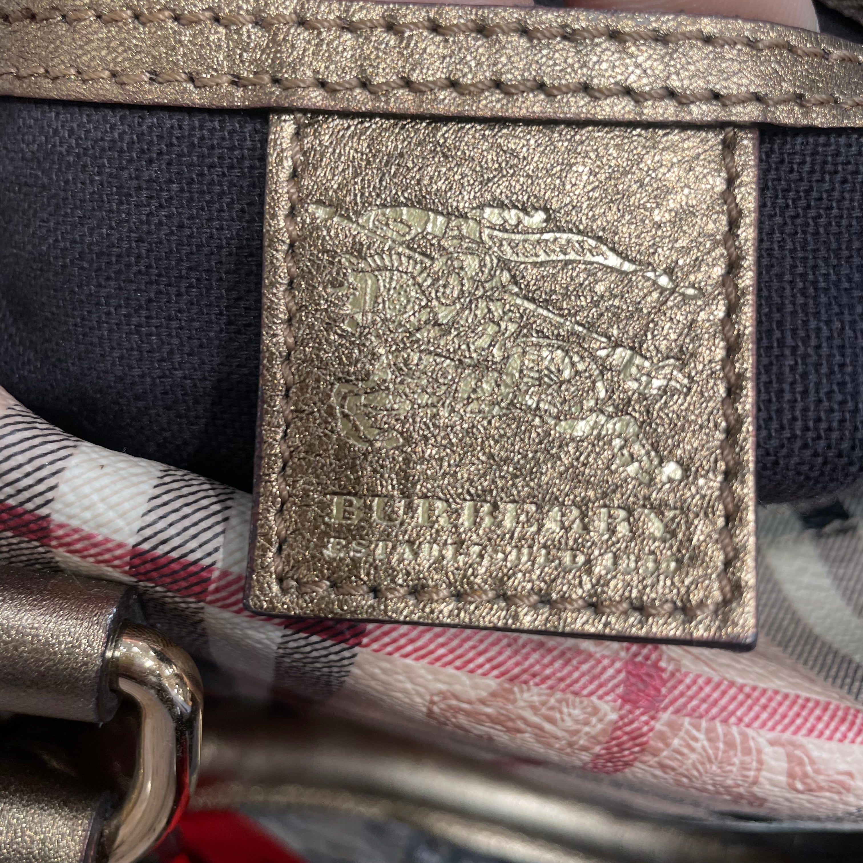 BURBERRY/Bag/BEG/HAYMARKET BOWLING BAG view 5