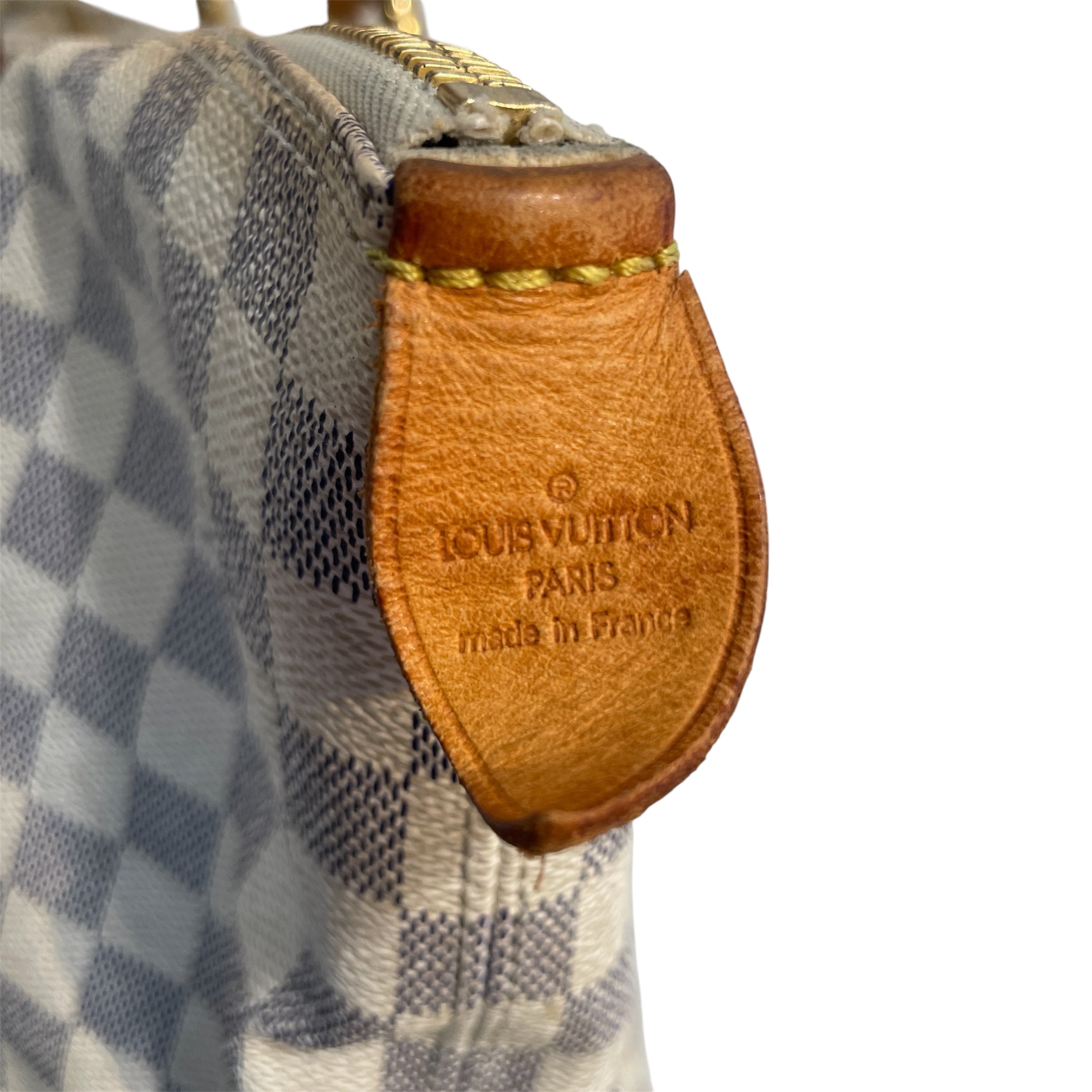 LOUIS VUITTON/Bag/Monogram/Leather/WHT/Damier Azur view 5