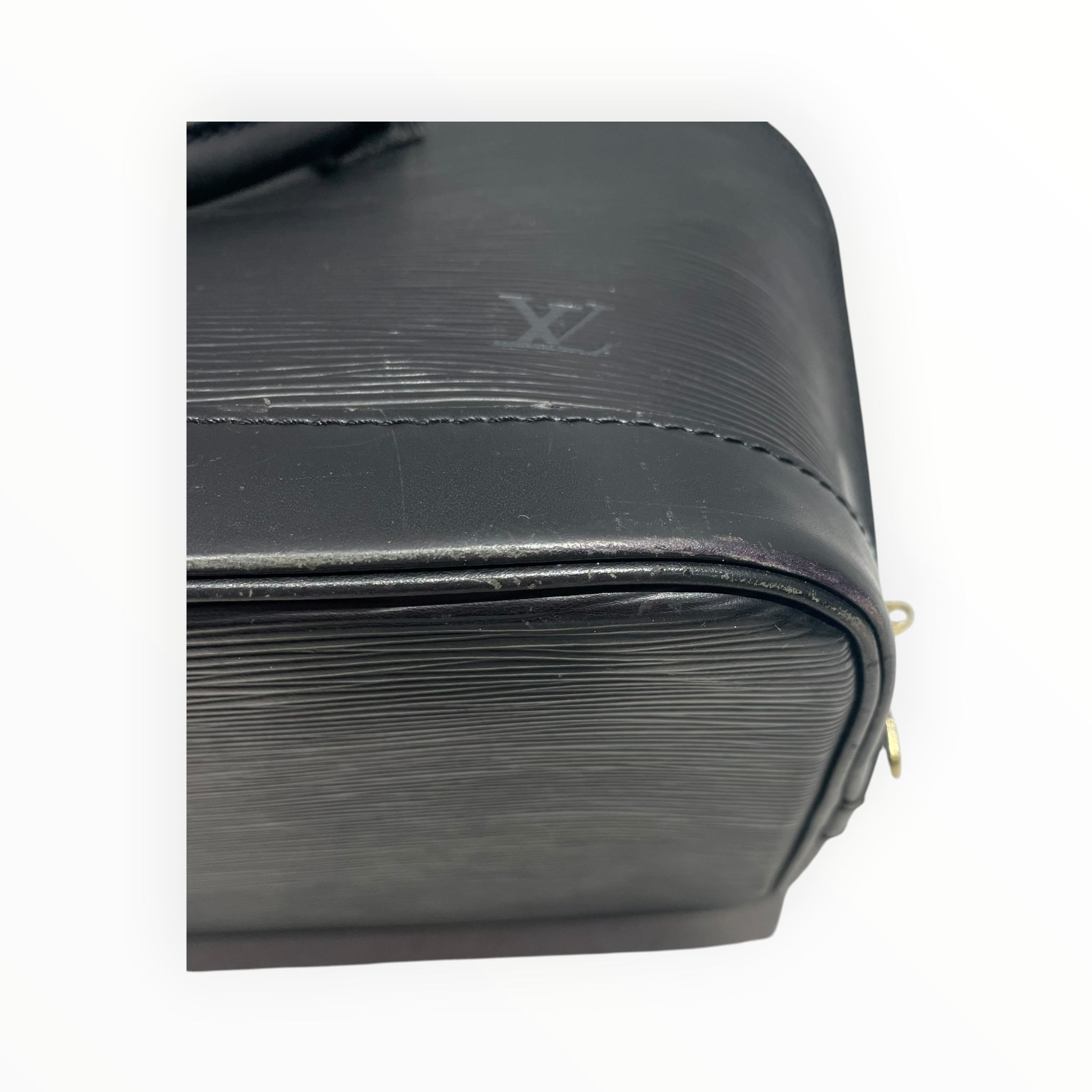 LOUIS VUITTON/Bag/Leather/BLK/akma pm epi view 10