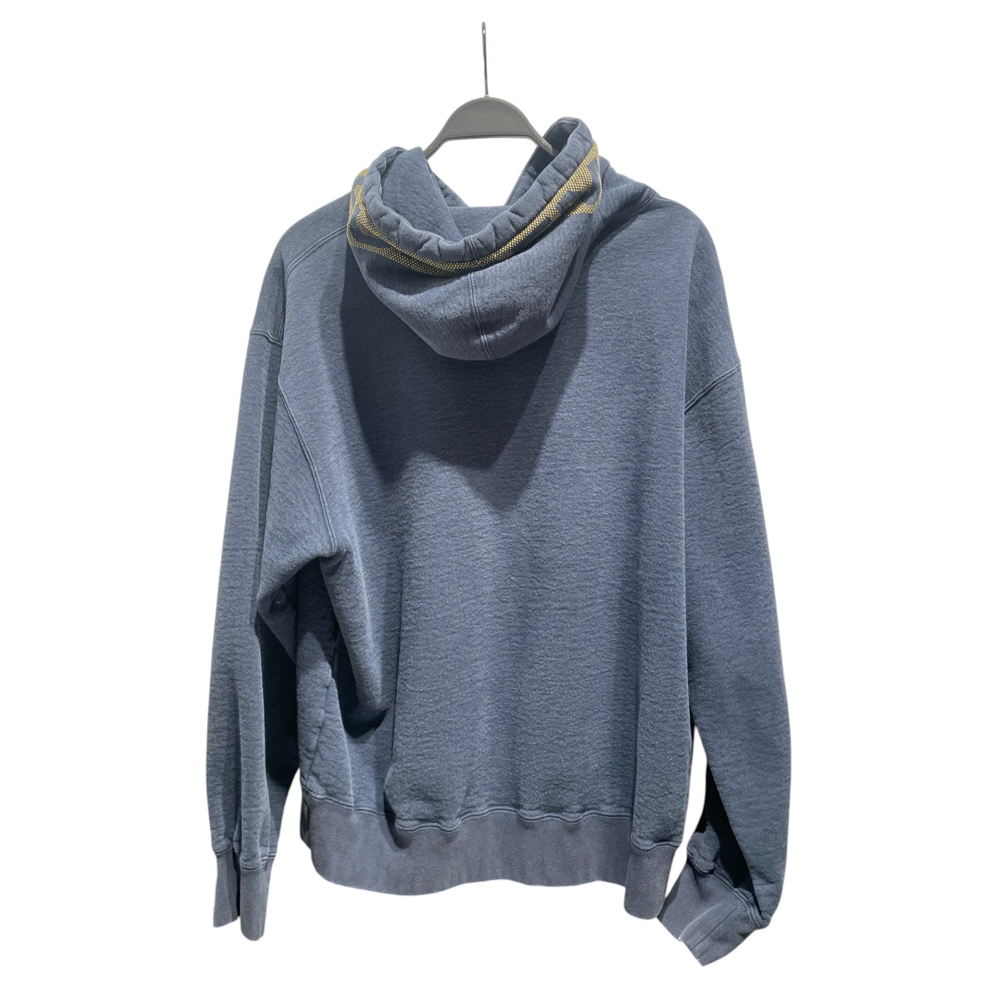 Supreme/Hoodie/L/Cotton/BLU/jacquard striped hoodie /navy view 2
