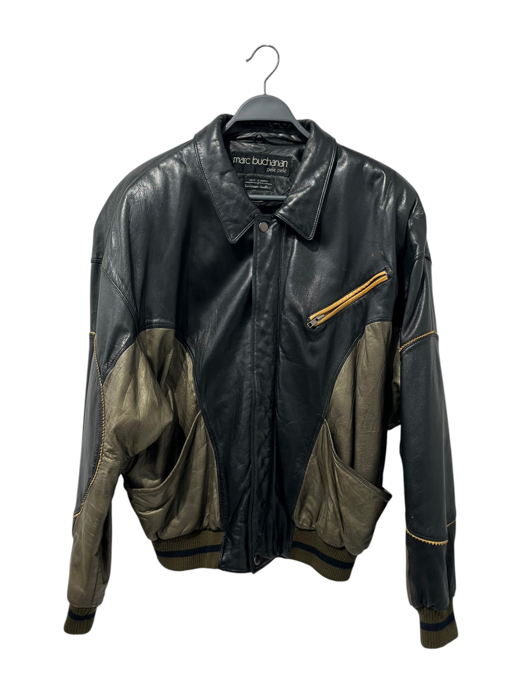 Pelle Pelle/Leather Jkt/42/Leather/BLK/MARC BUCHANAN BLACK SODACLUB view 1