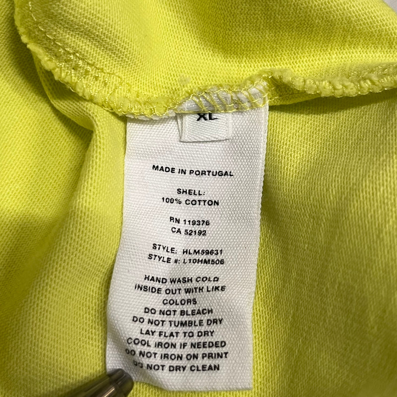 Helmut Lang/T-Shirt/XL/Cotton/YEL/neon box