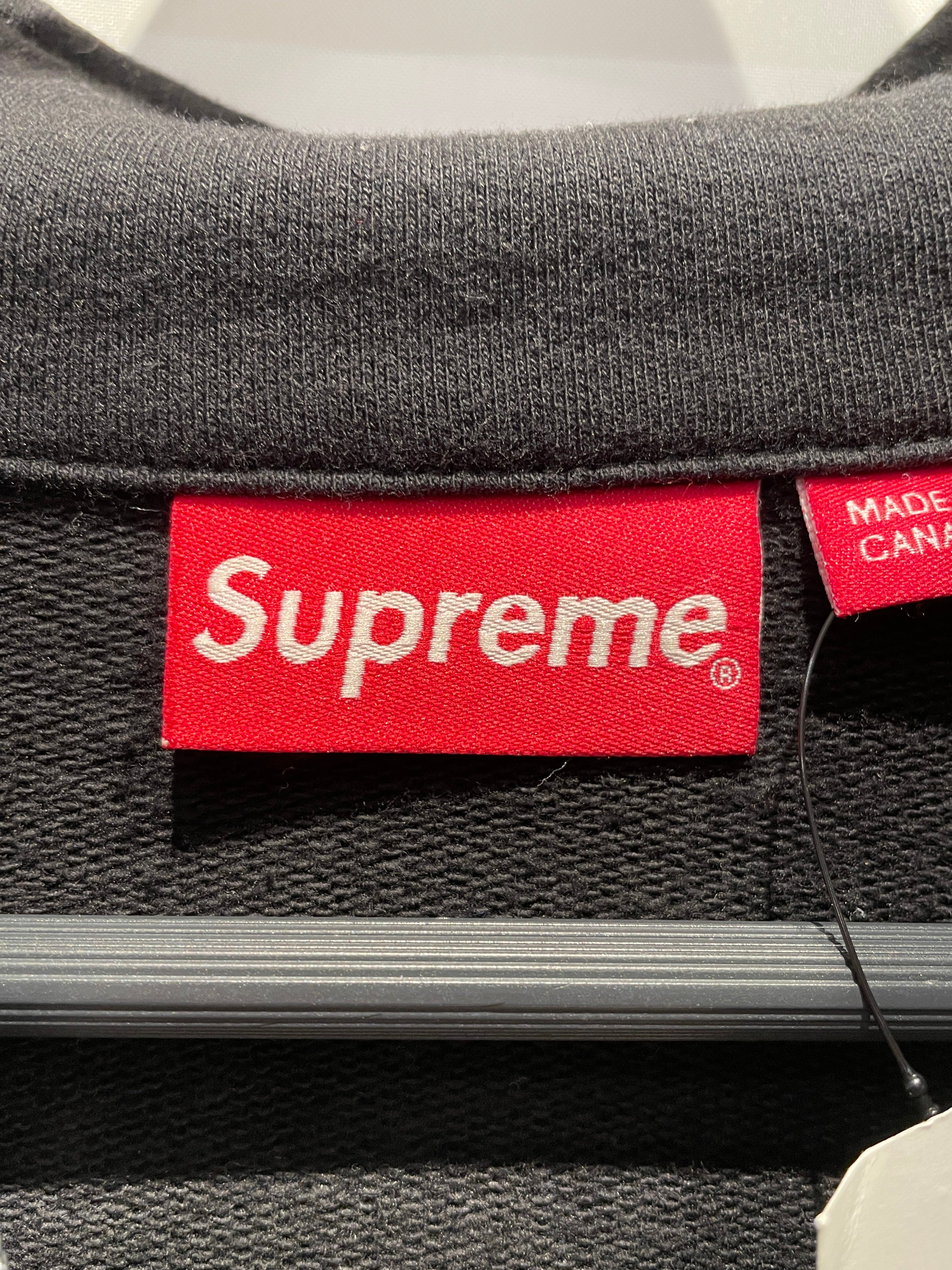 Supreme/Sweatshirt/M/Cotton/BLK/Zip Turtleneck view 3