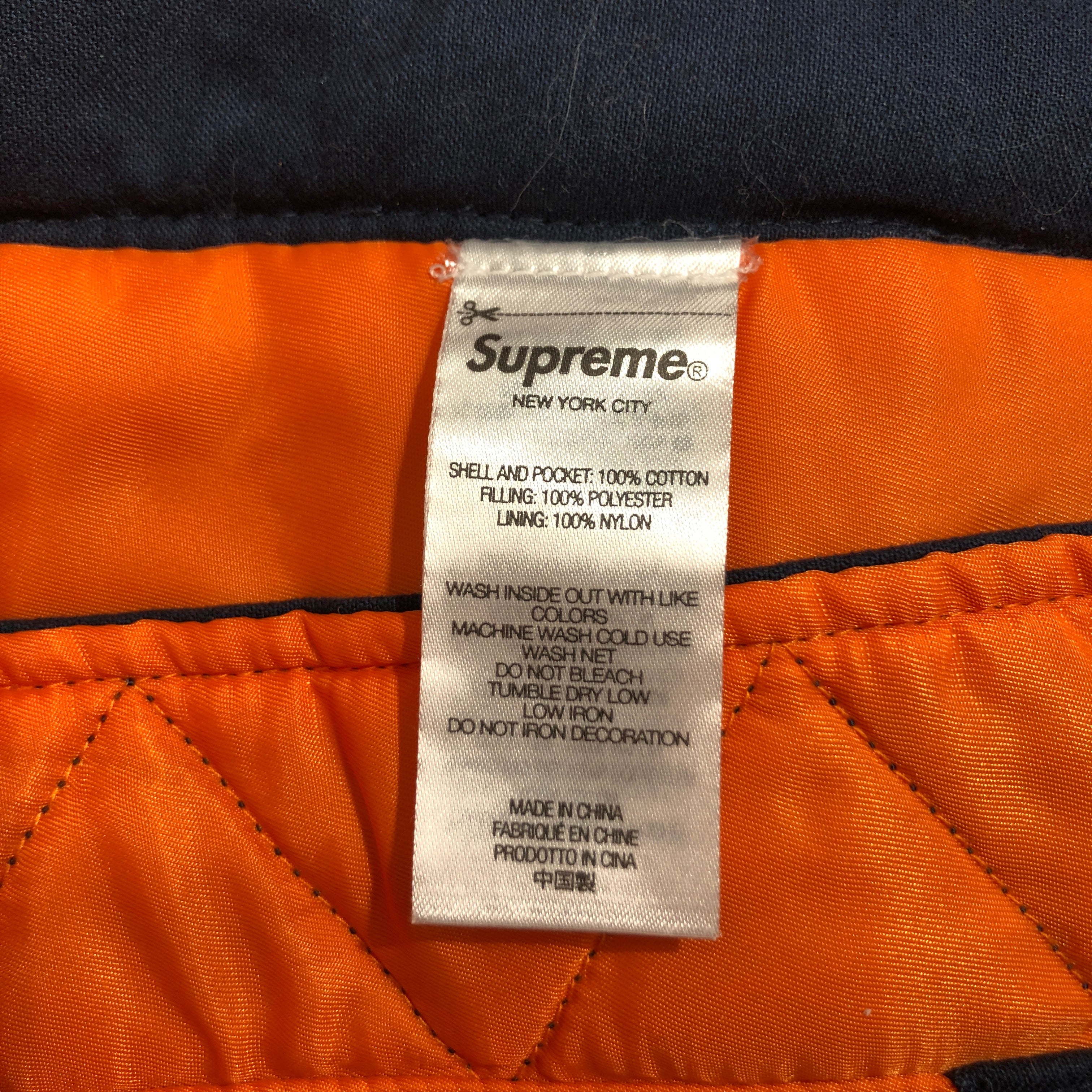 Supreme/Bootcut Pants/XL/Cotton/NVY/ view 4