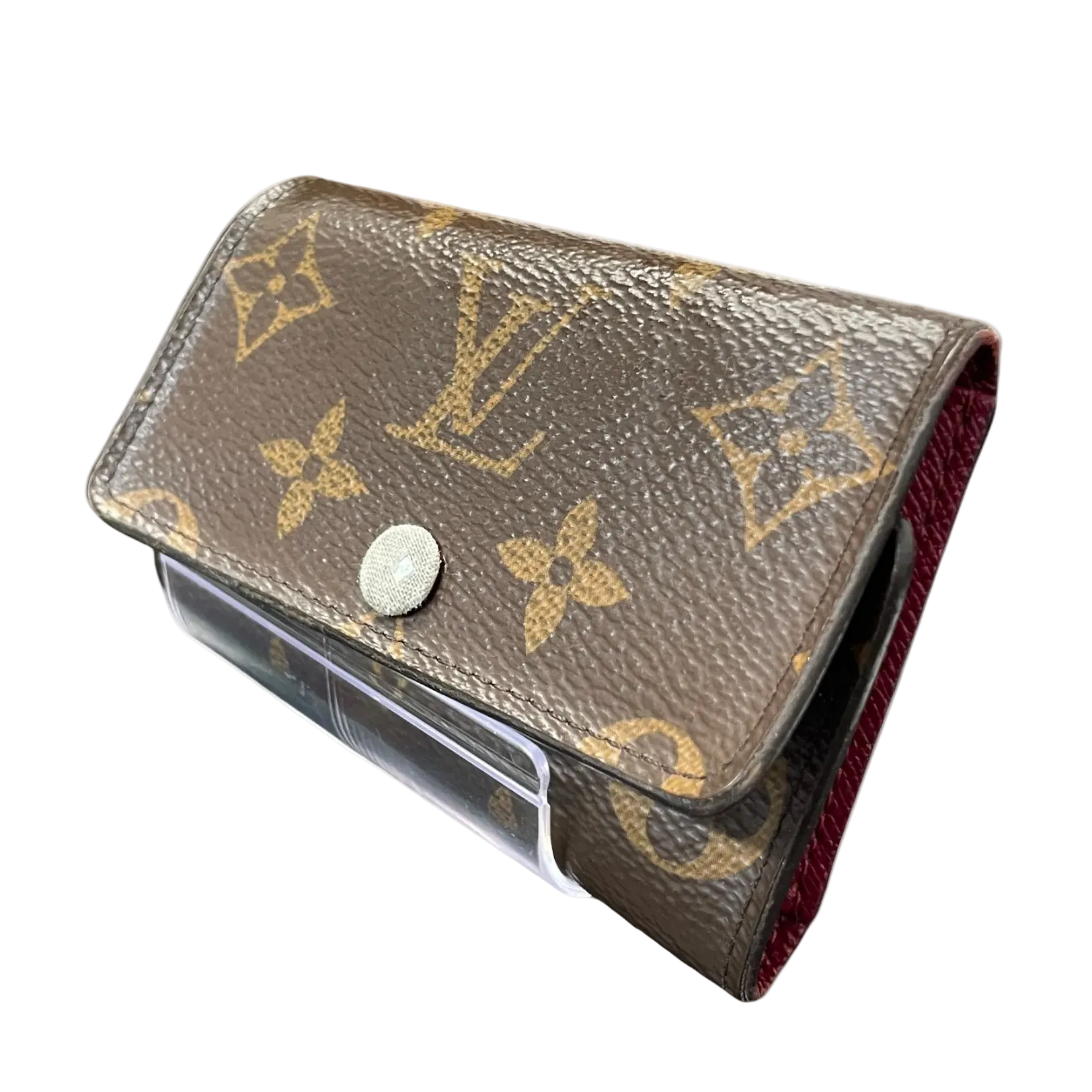 LOUIS VUITTON/Wallet/Monogram/Leather/BRW/L's/key holder view 1
