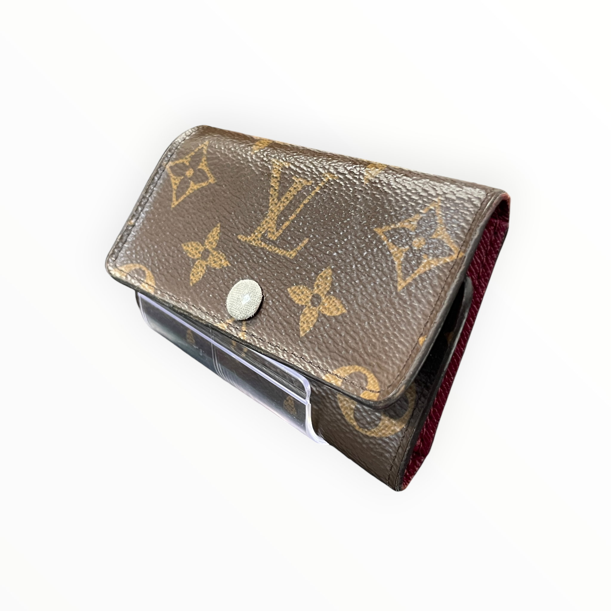 LOUIS VUITTON/Wallet/Monogram/Leather/BRW/L's/key holder view 1