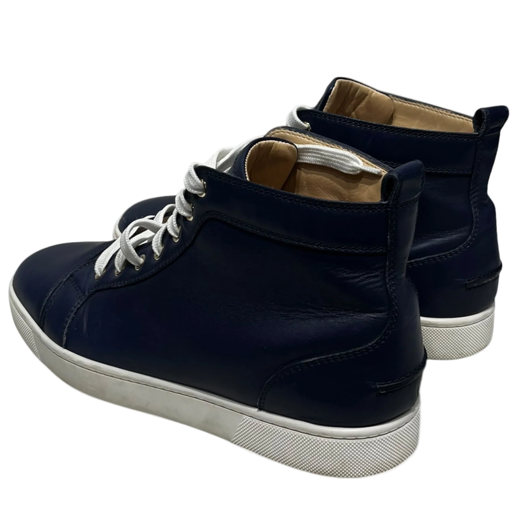 Christian Louboutin/Hi-Sneakers/EU 42/Leather/BLU/SNEAKERS view 2