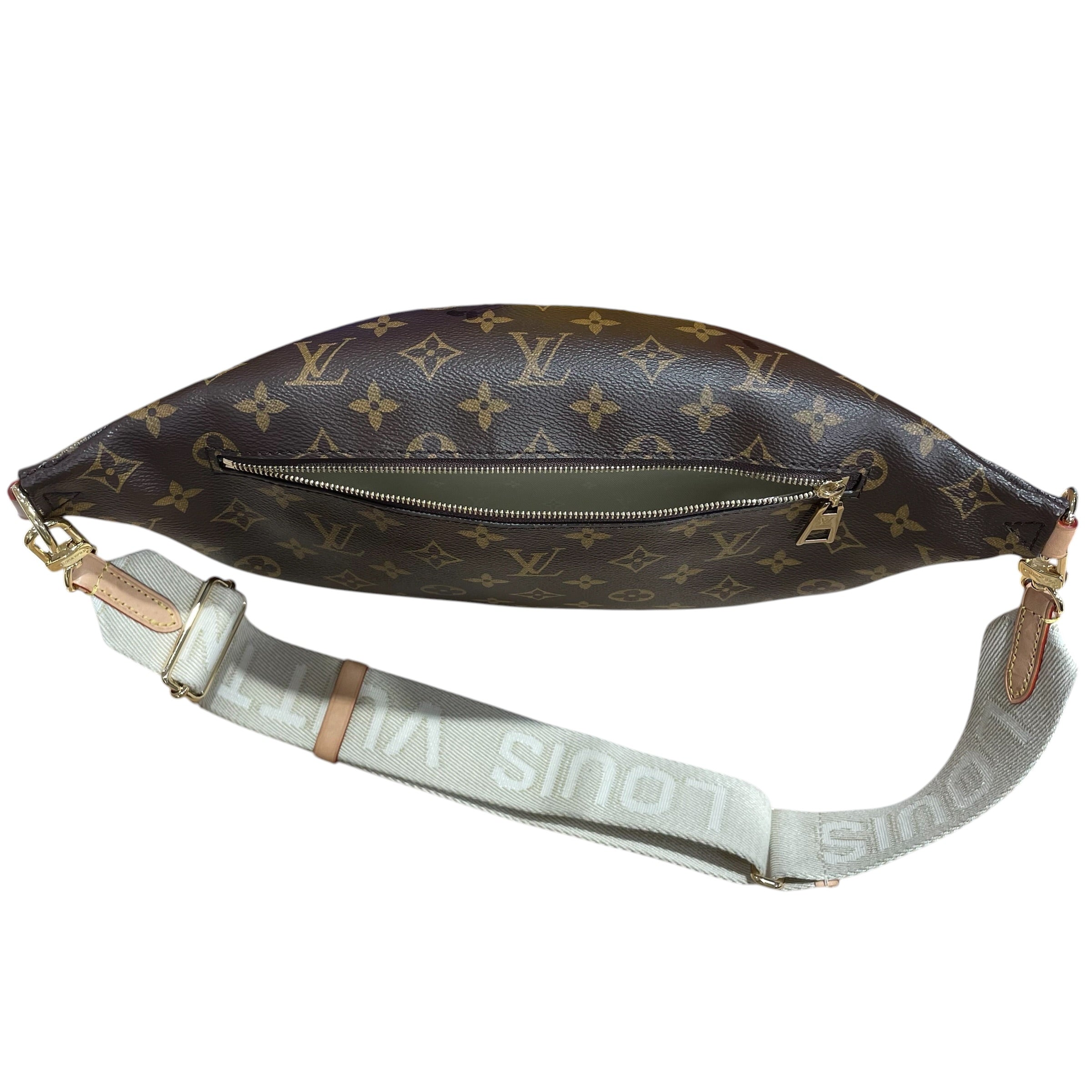 LOUIS VUITTON/Fanny Pack/Monogram/Leather/BRW/HIGH RISE BUMBAG view 6