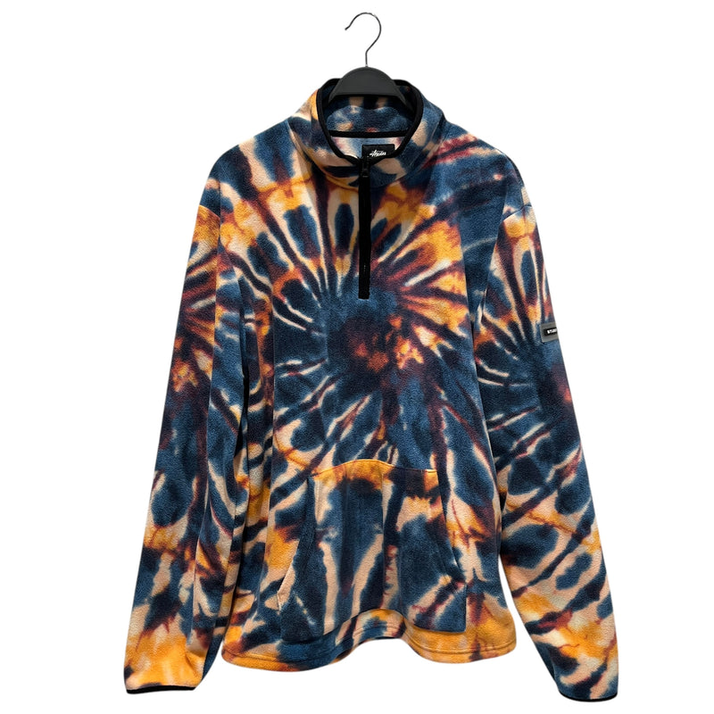 STUSSY/Quilted Jkt/XL/Cotton/MLT/All Over Print/STUSSY TIE DYE