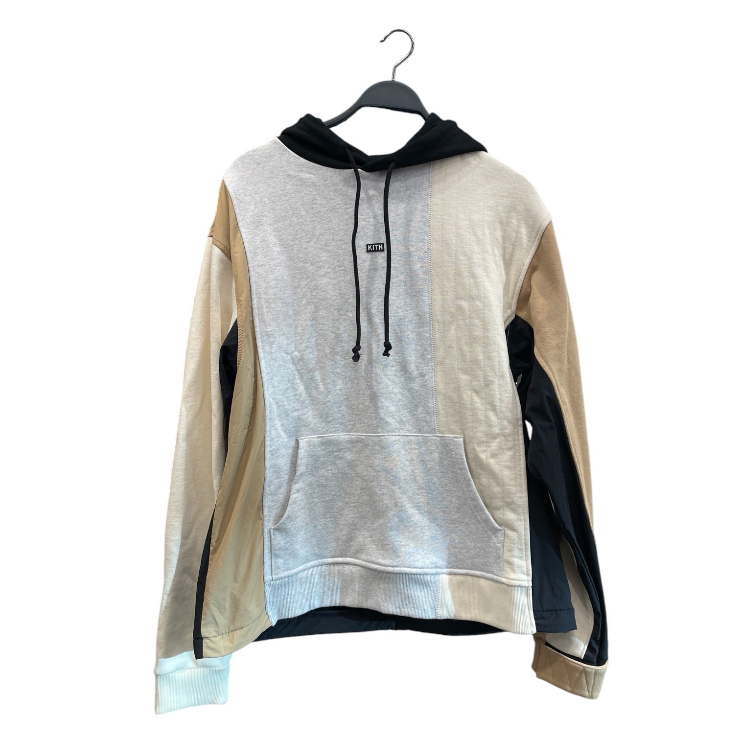 KITH/Hoodie/M/Cotton/MLT/Quilted Colorblock Hoodie view 1