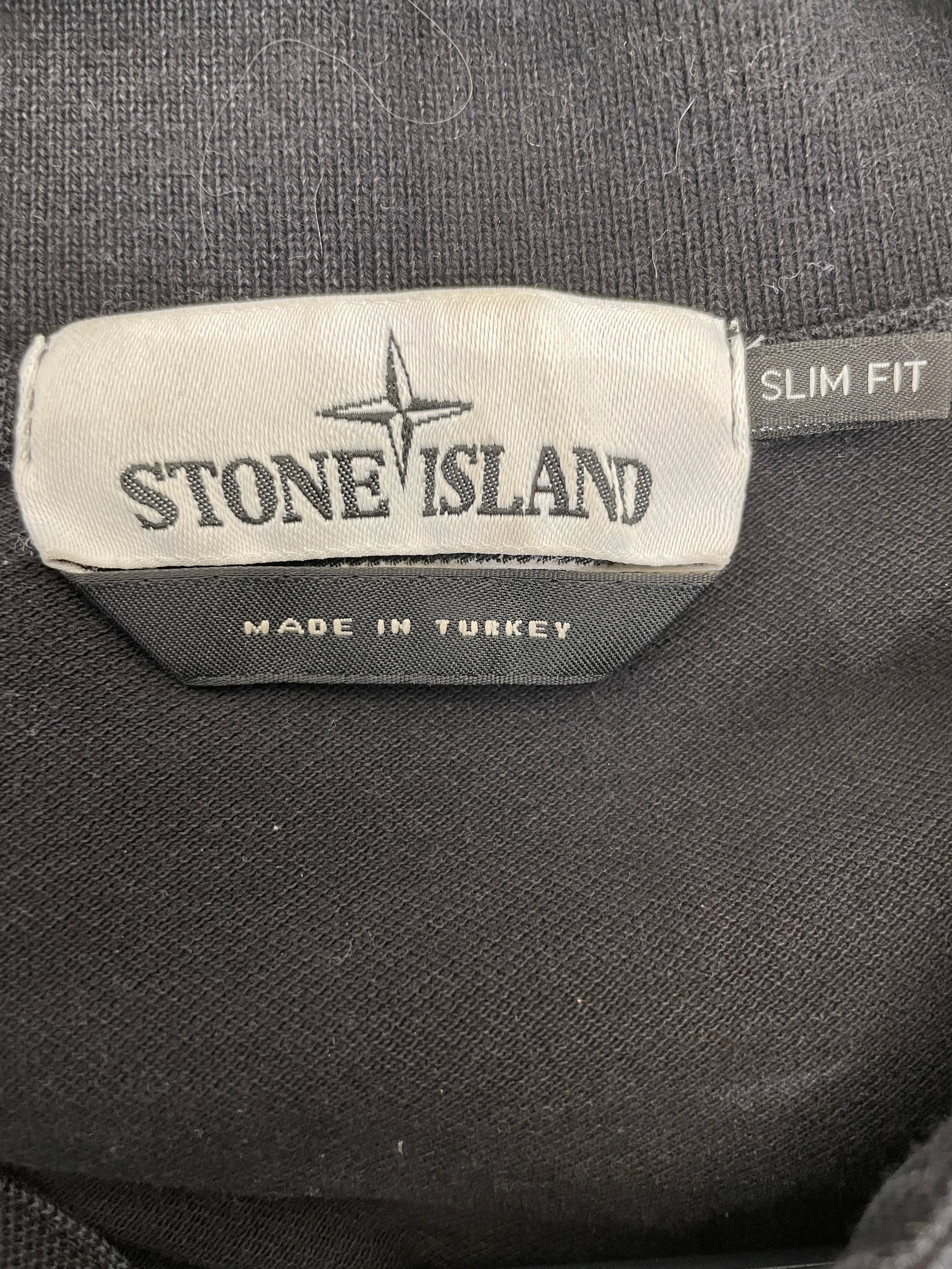 STONE ISLAND/Polo Shirt/L/Cotton/BLK/COMPASS PATCH POLO view 3
