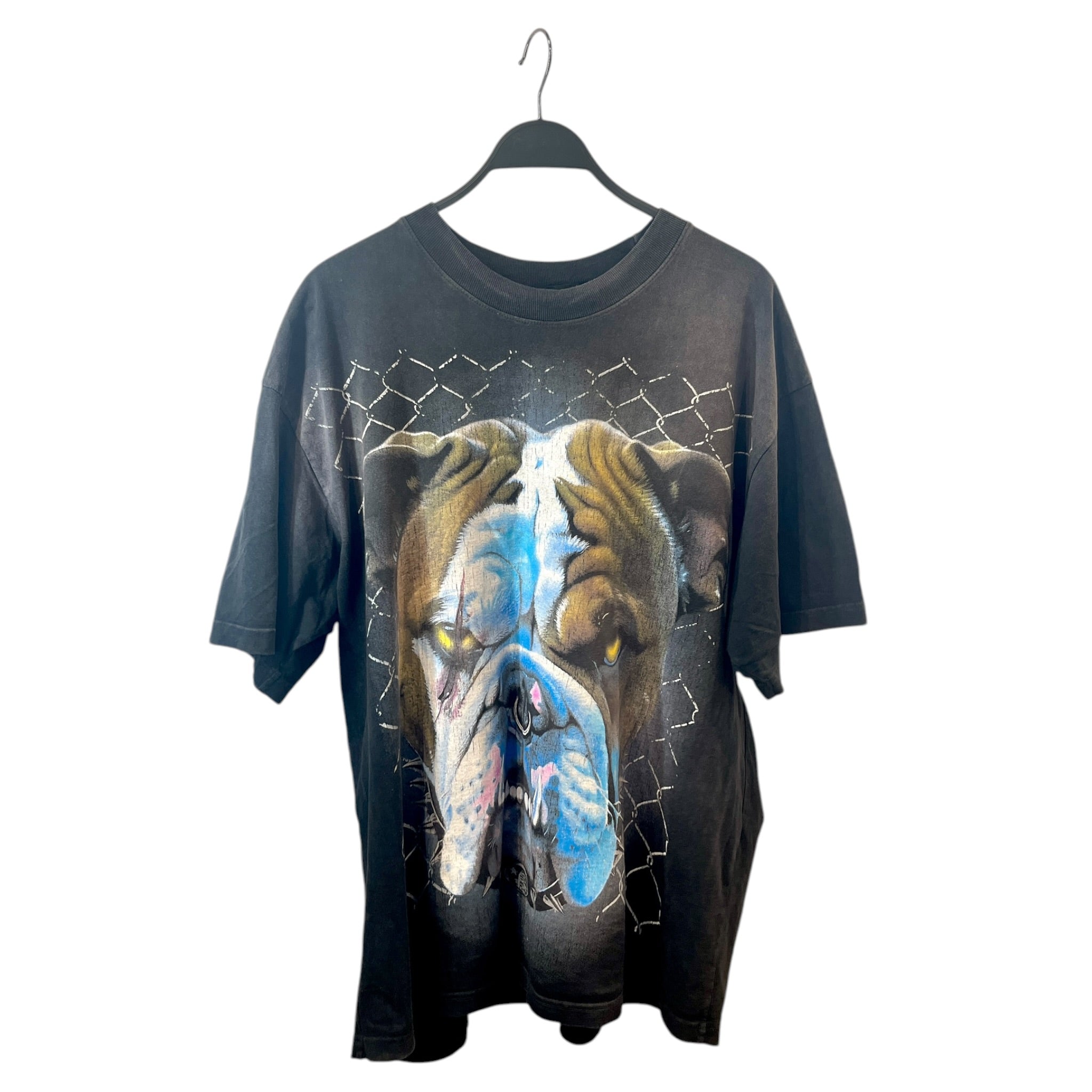 HELLSTAR/T-Shirt/XL/Cotton/MLT/Graphic/Beware of Dog Tee view 1