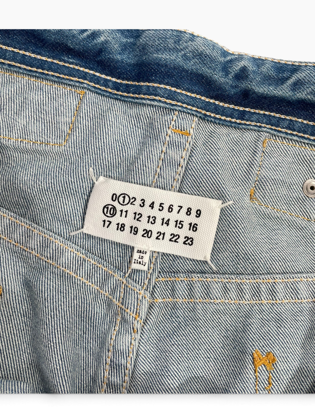 Maison Margiela/Straight Pants/34/Denim/IDG/ view 3