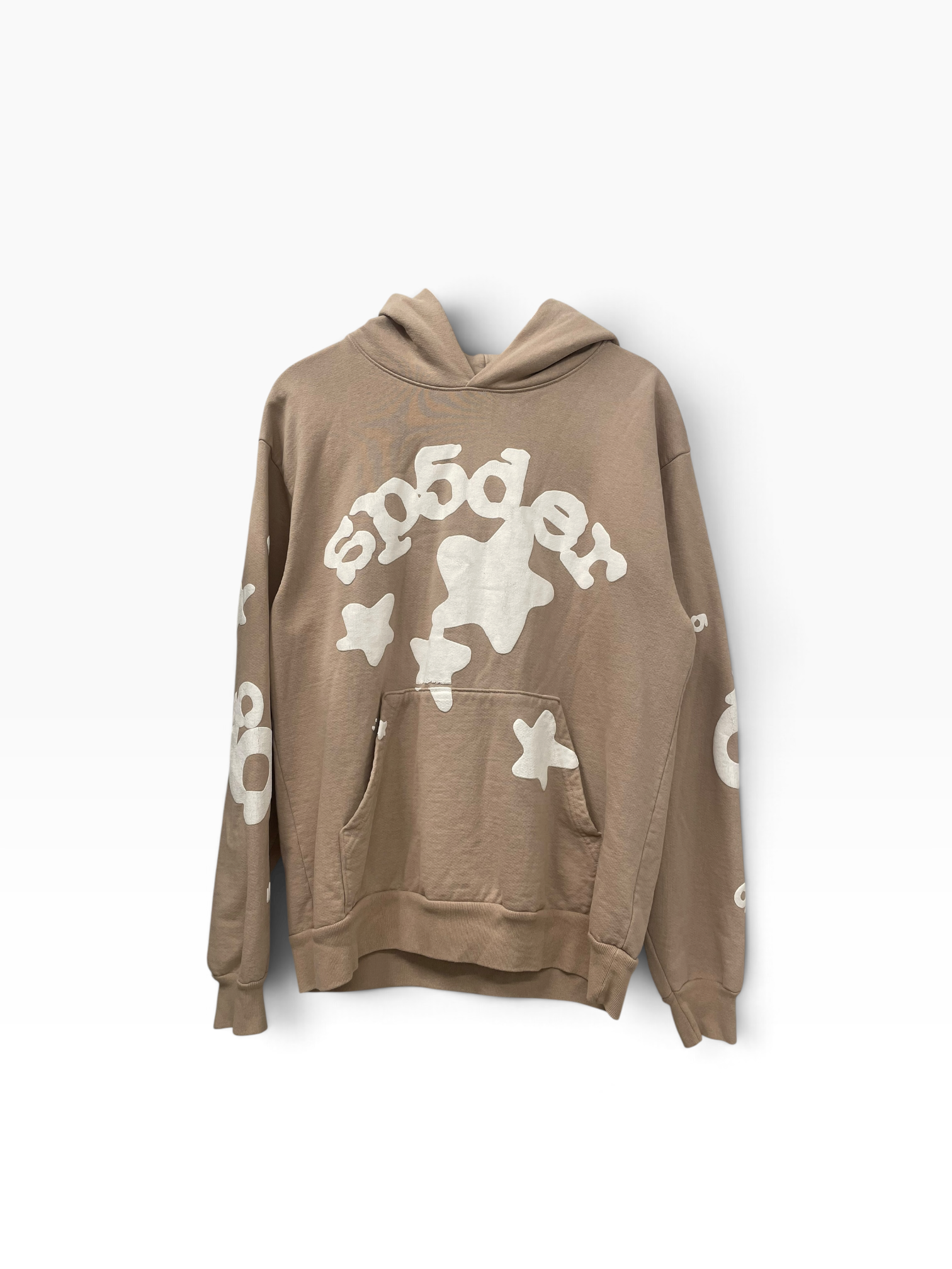 Sp5der/Hoodie/M/Cotton/BEG/STAR HOODIE view 1