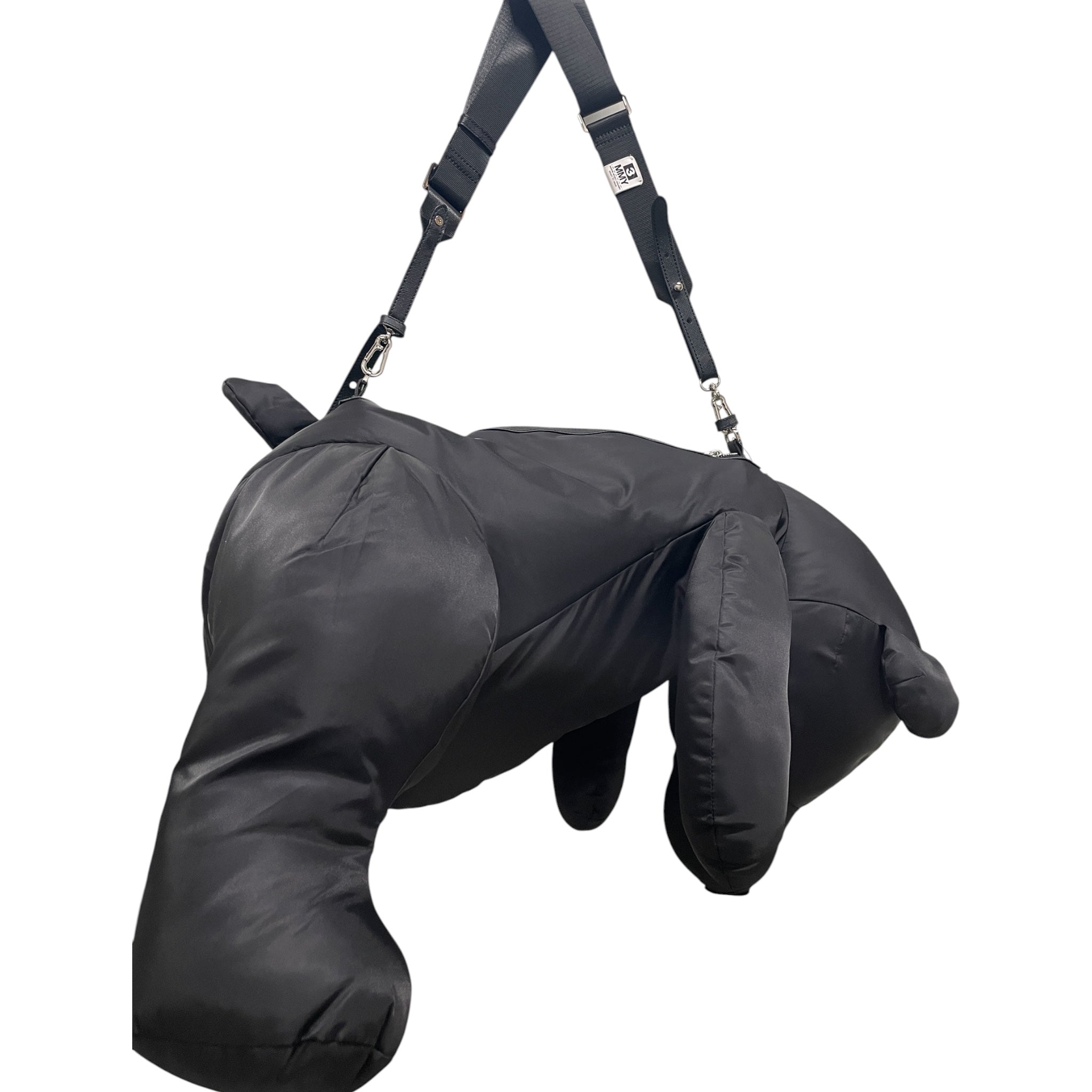 MIHARA YASUHIRO/Backpack/Polyester/BLK/BEAR BAG view 2