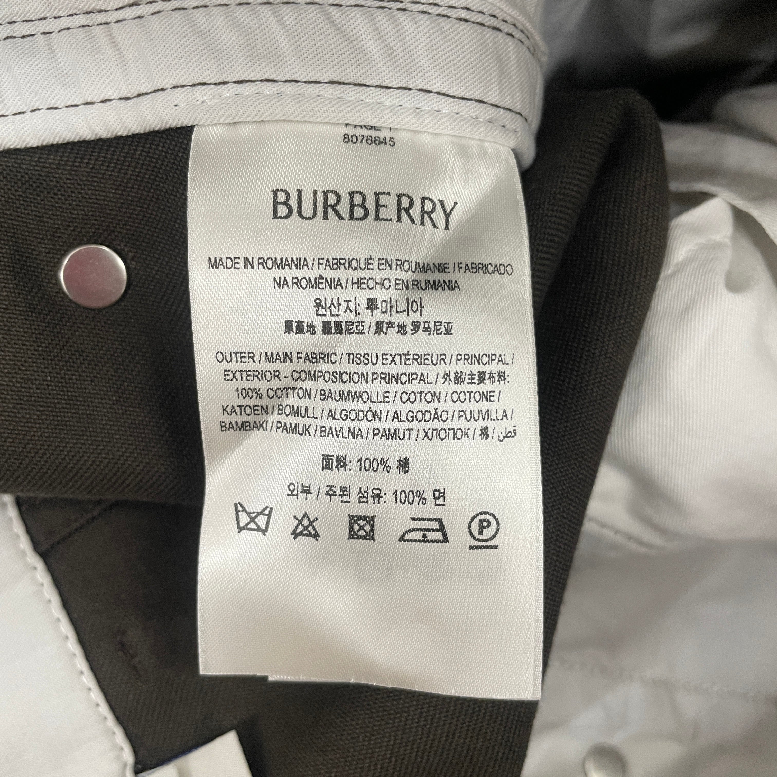 BURBERRY/Pants/M/Cotton/BRW/ view 4