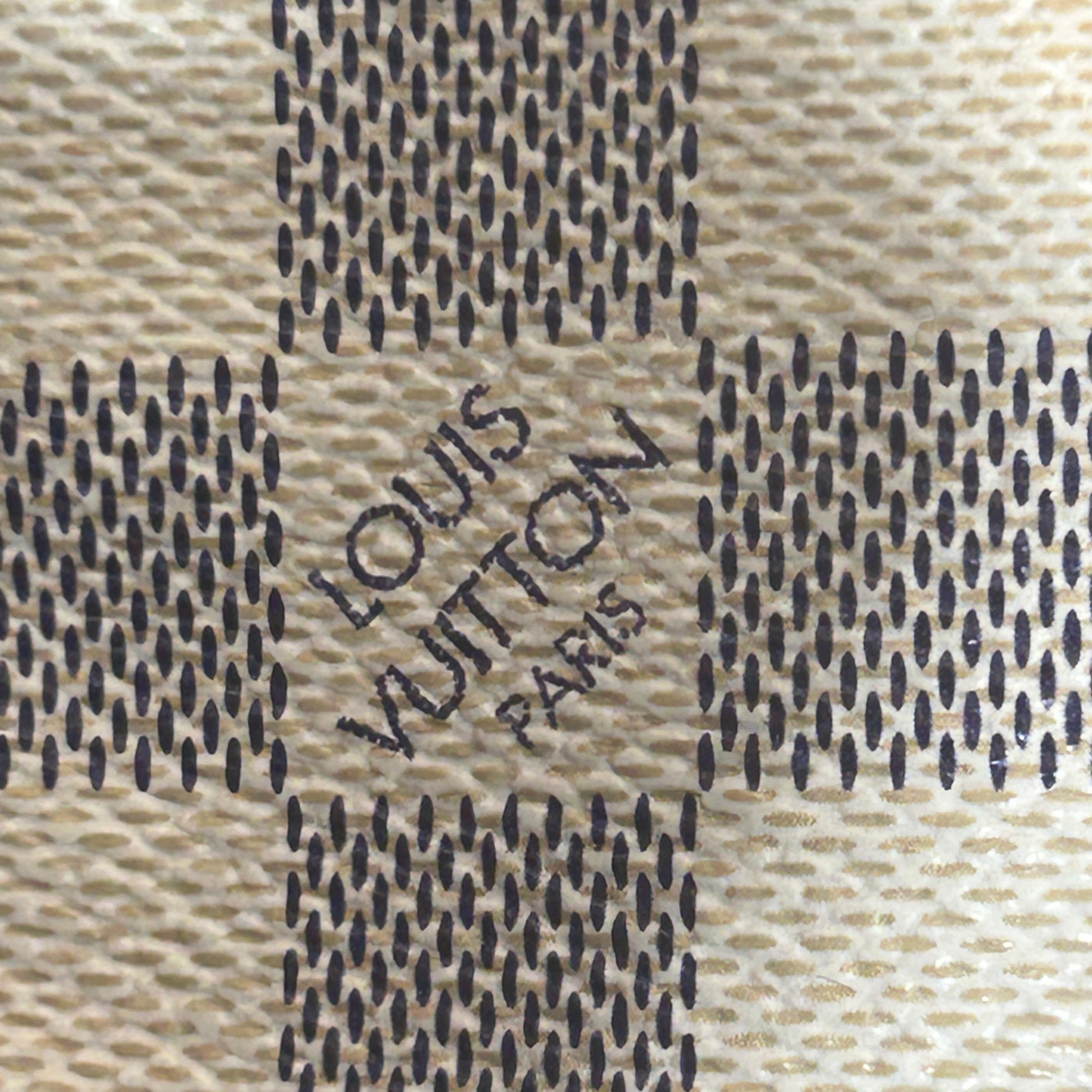 LOUIS VUITTON/Bag/Glen Check/Leather/CRM/damier pochette view 3