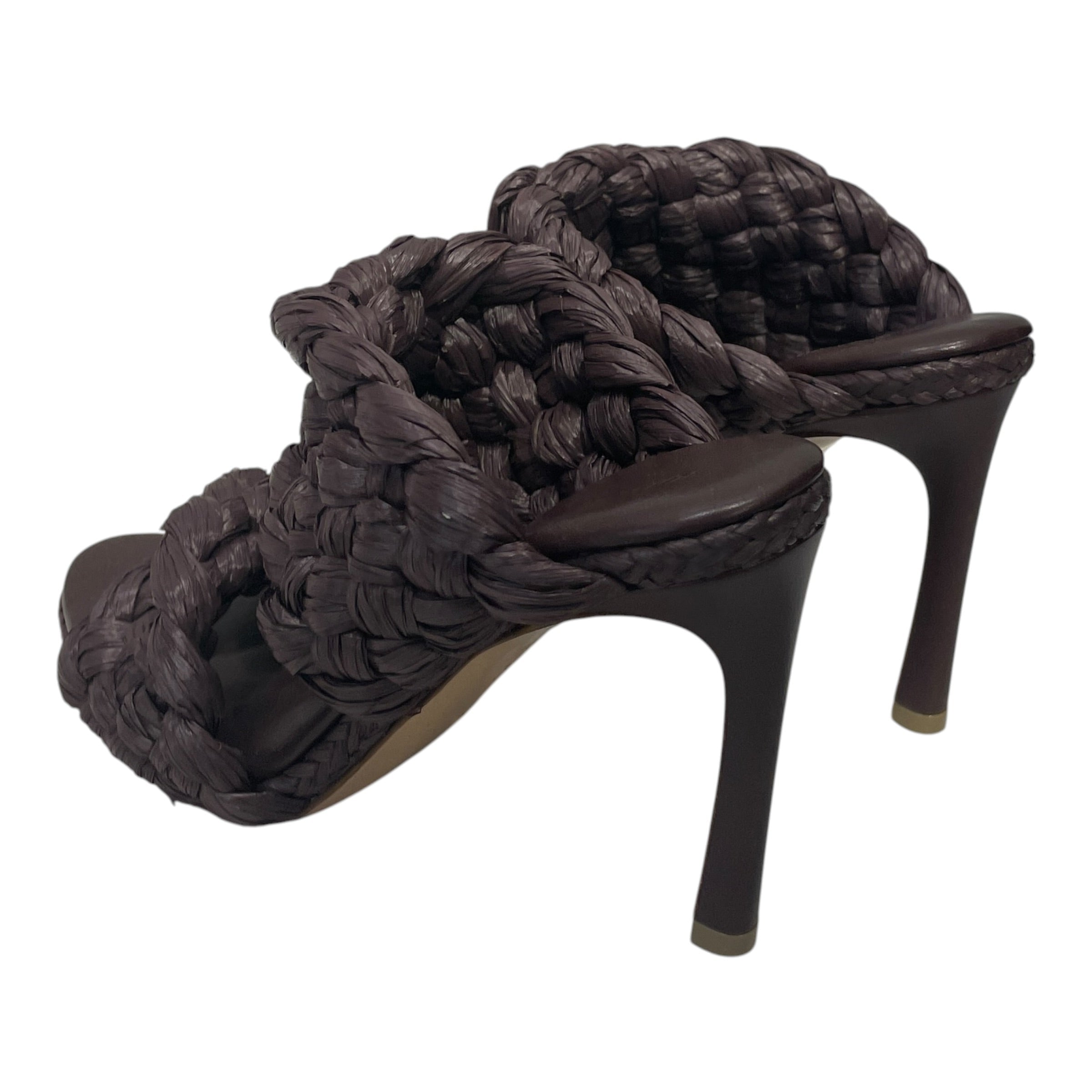BOTTEGA VENETA/Heels/EU 35.5/BRW/CURVE SANDAL view 2